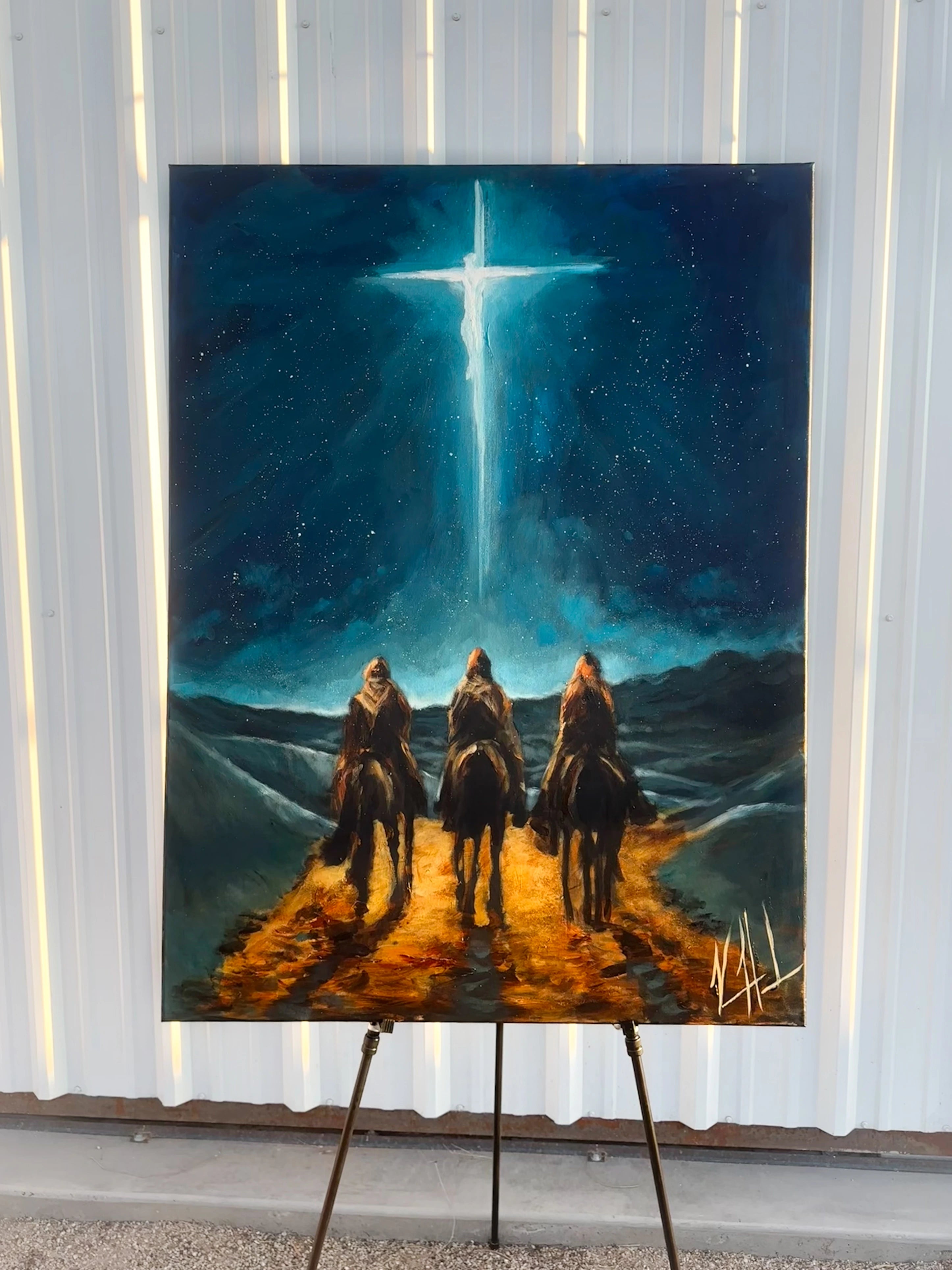Whom Do You Seek? - 36”x48” Original Acrylic Painting Original Painting Vanessa Horabuena