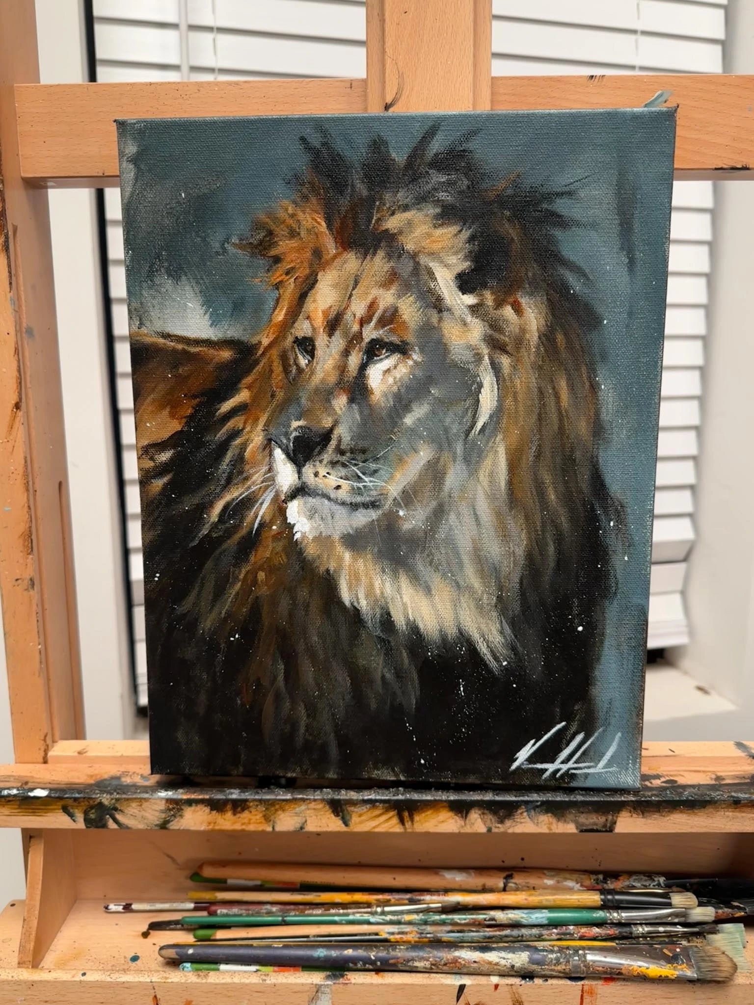 Perseverance - 11”x14” Original Acrylic Painting Original Painting Vanessa Horabuena