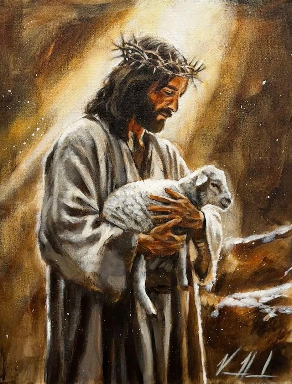 Sanctuary - 16”x20” Original Acrylic Painting Original Painting Vanessa Horabuena