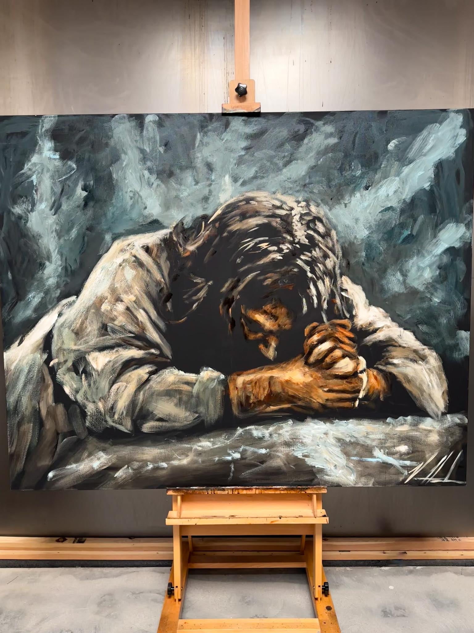 Thy Will Be Done - 48”x60” Original Acrylic Painting