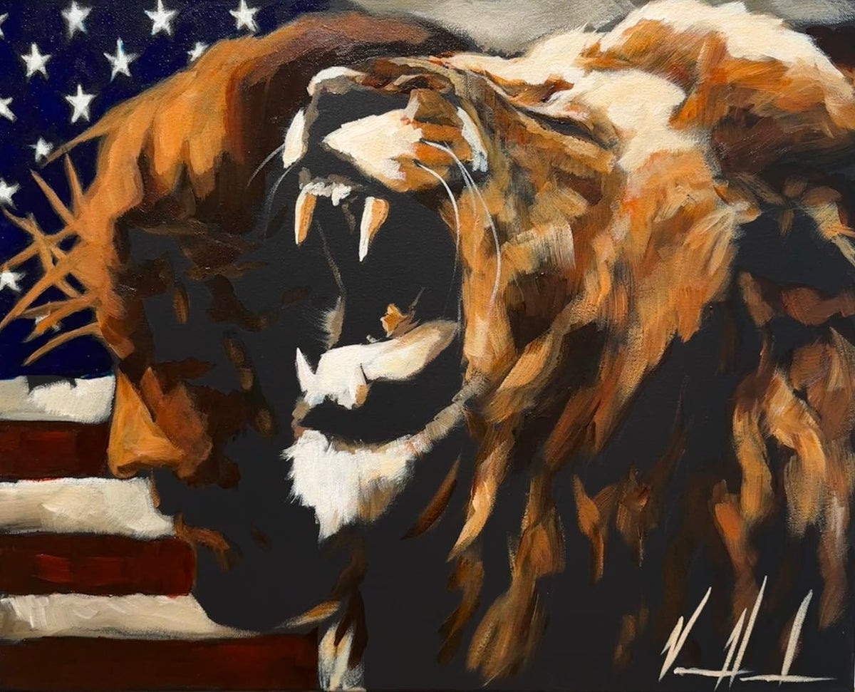 Return of a Nation - 16”x20” Original Painting Original Painting Vanessa Horabuena