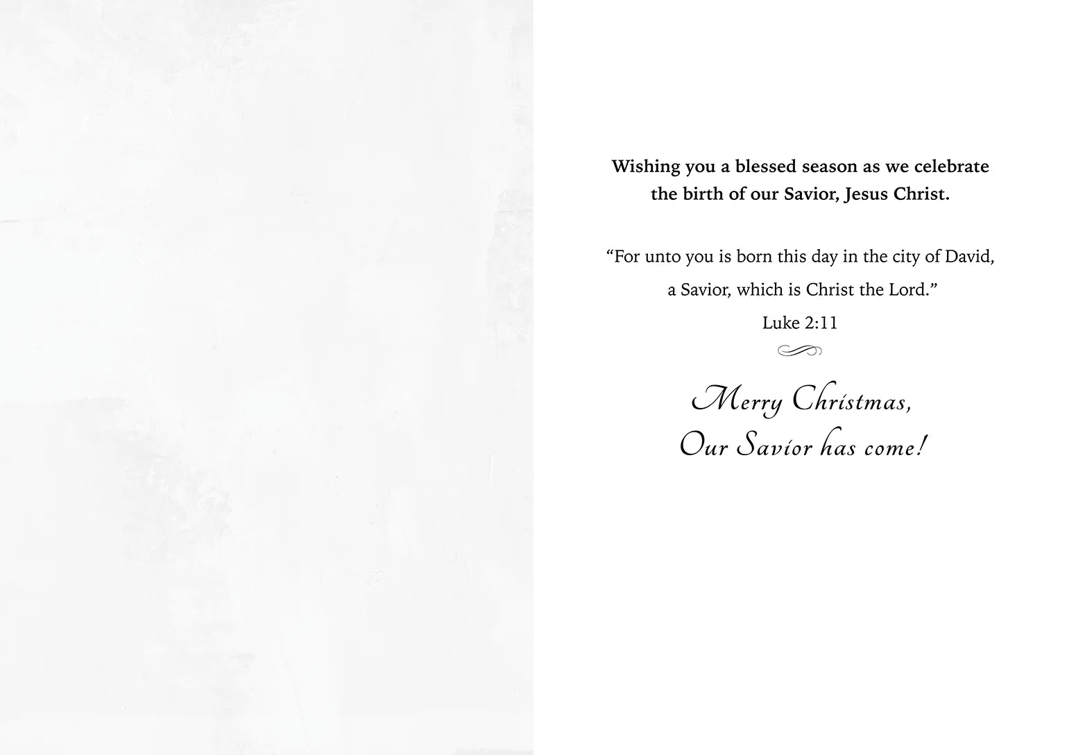 'A Savior is Born' Greeting Card