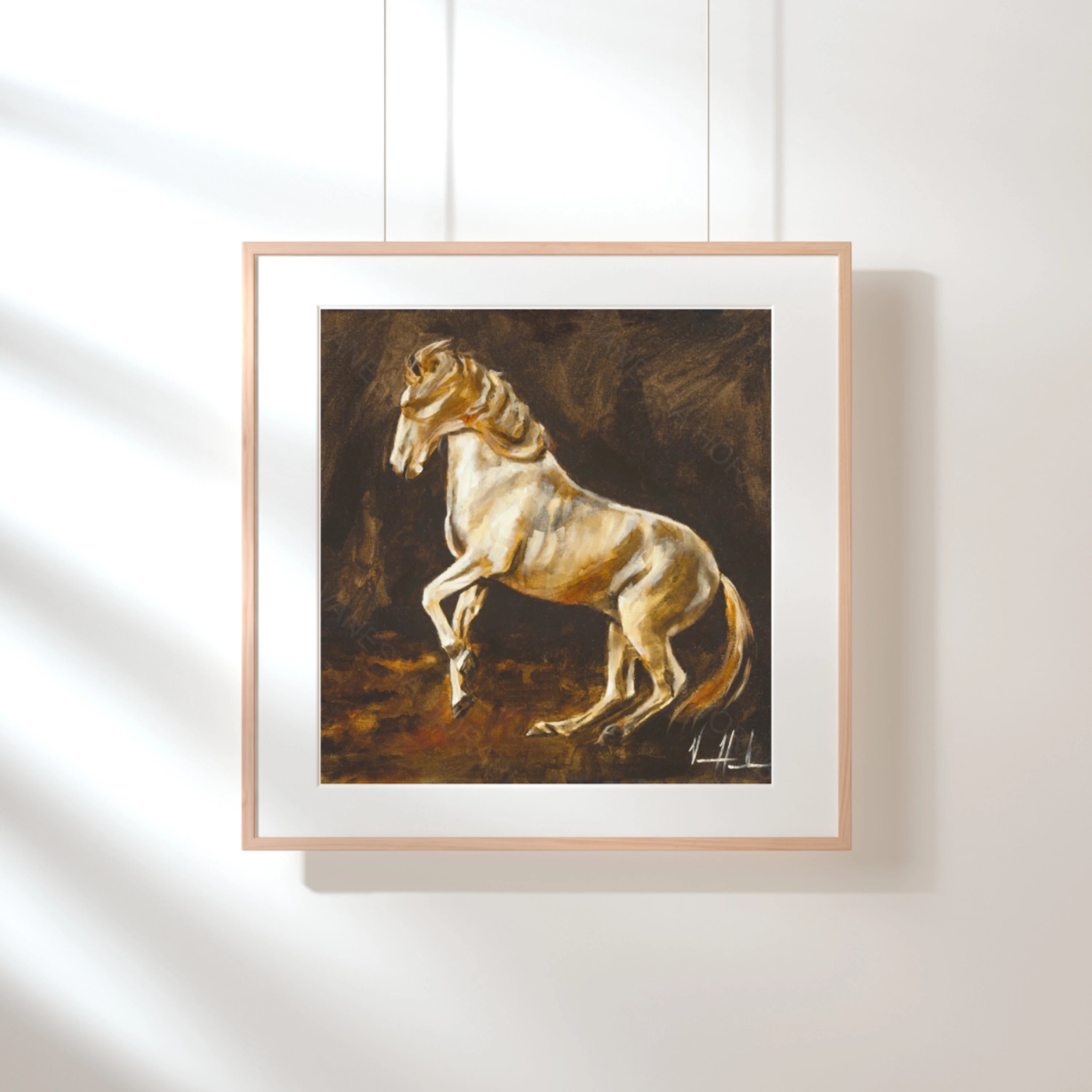 DESIGN DISCONTINUED - A Fierce Creation Horse Art Print Vanessa Horabuena