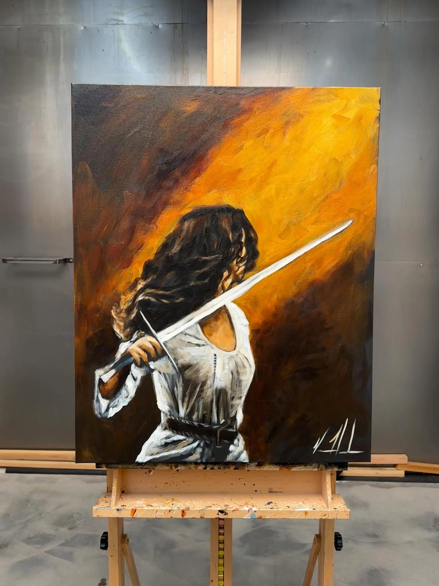 For Such a Time as This - 24”x30” Original Acrylic Painting