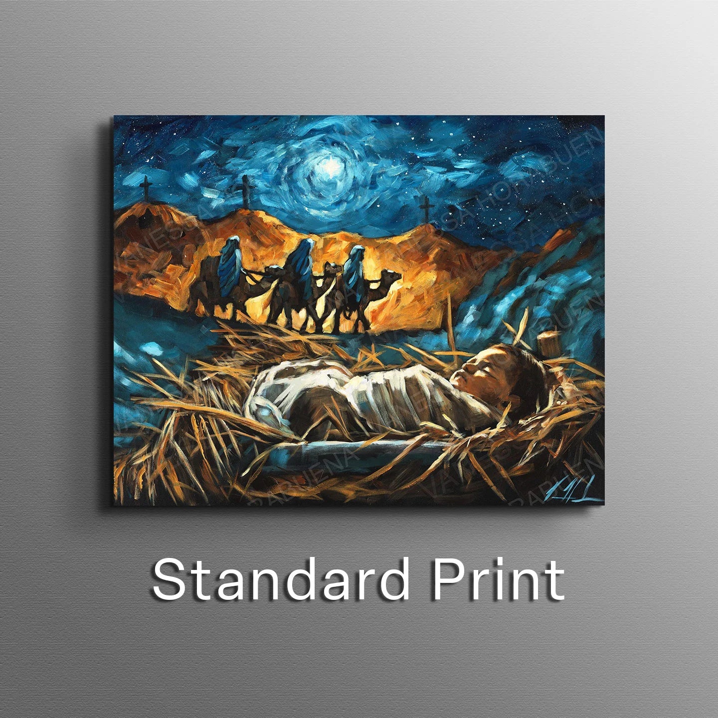 Behold Your King Horse Art Print Vanessa Horabuena