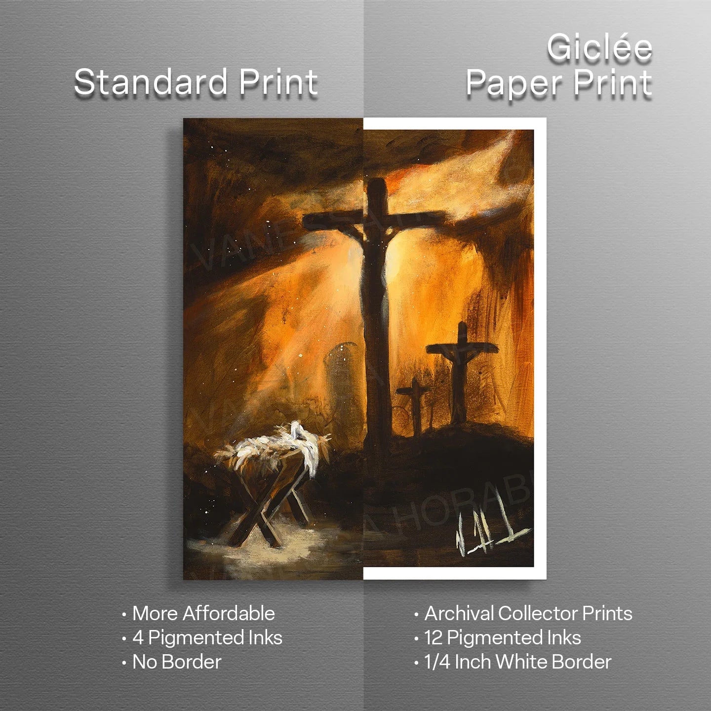 Born For Glory Jesus Art Print Vanessa Horabuena