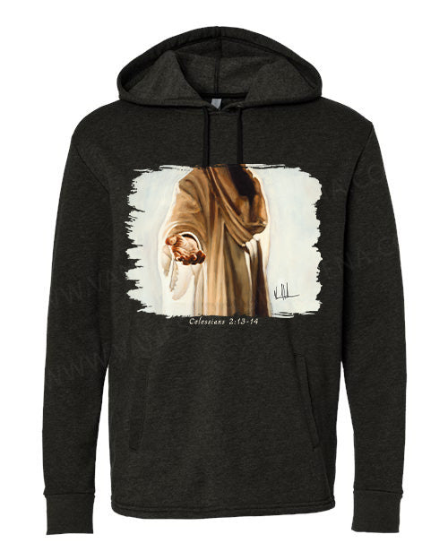 Beckoning - Unisex Hoodie Poly-Blend Vanessa Horabuena Black Small