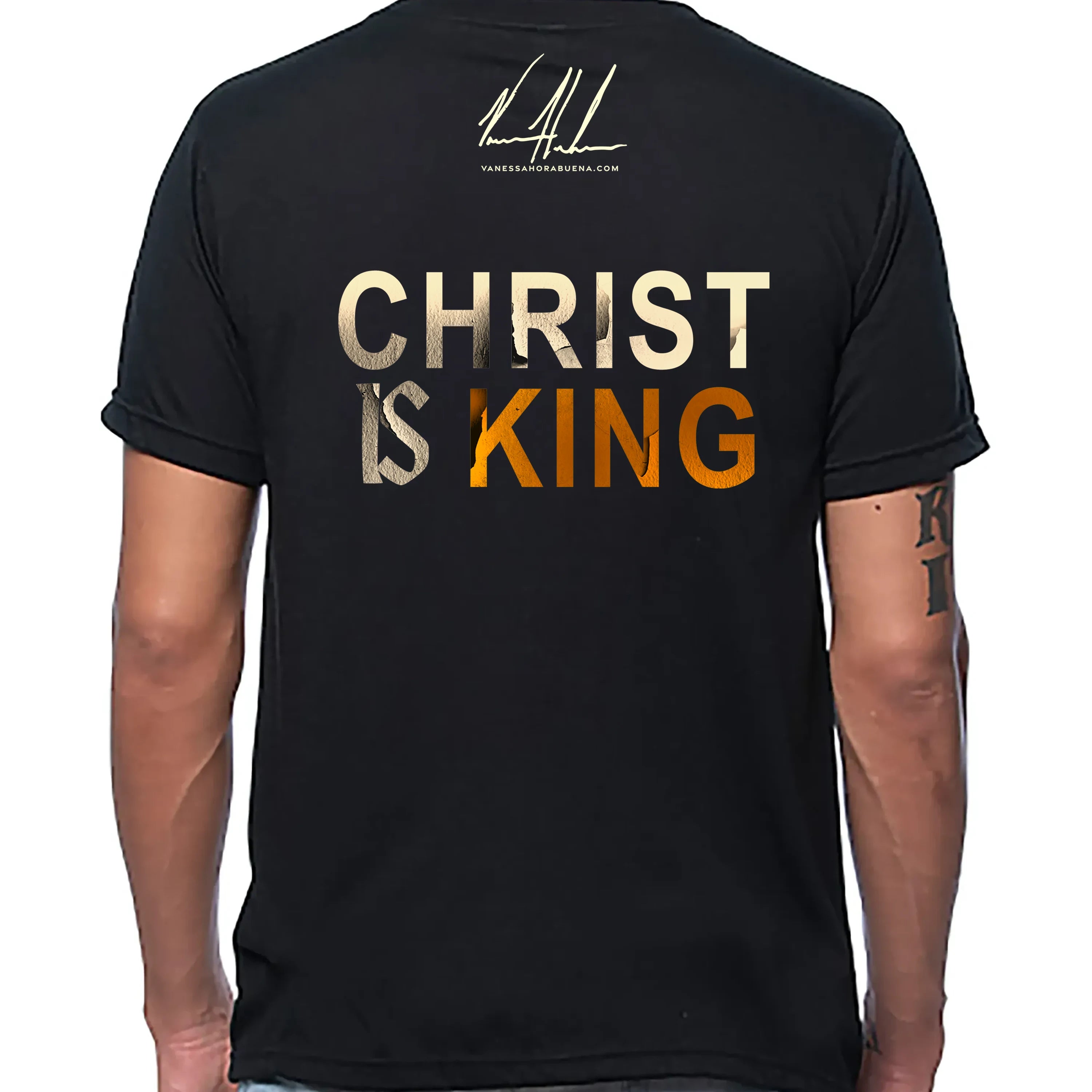 Christ Is King - Unisex T (Premium Organic Fabric) Vanessa Horabuena