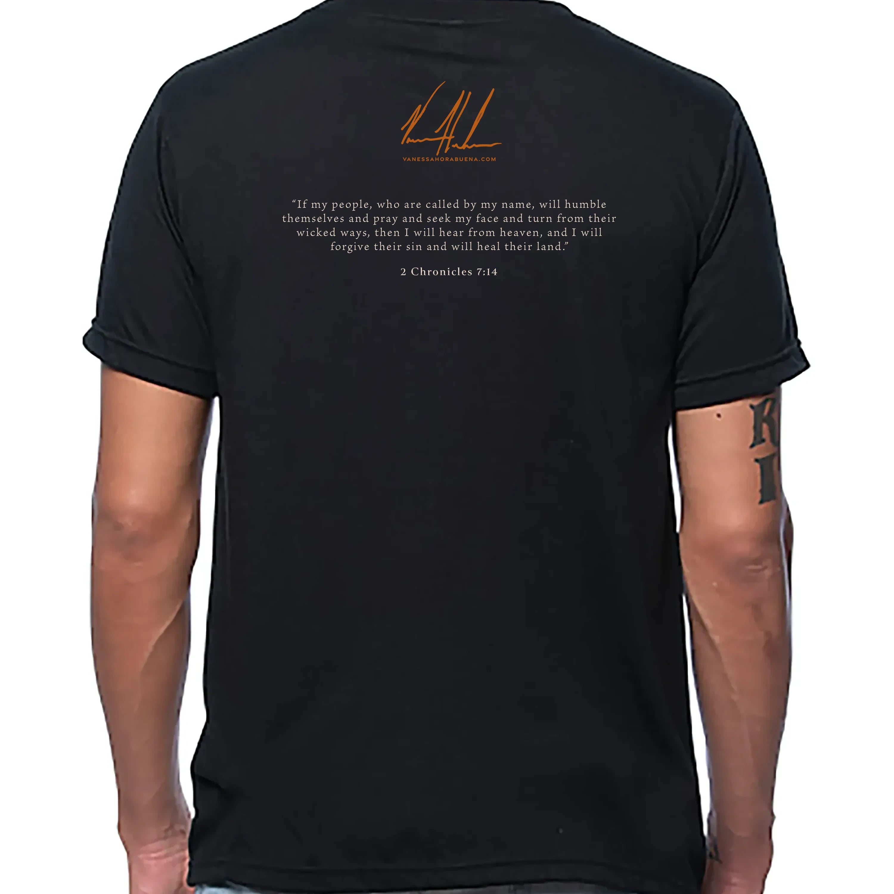 An American Tribute - 4th of July - Unisex T (Premium Organic Fabric) Vanessa Horabuena