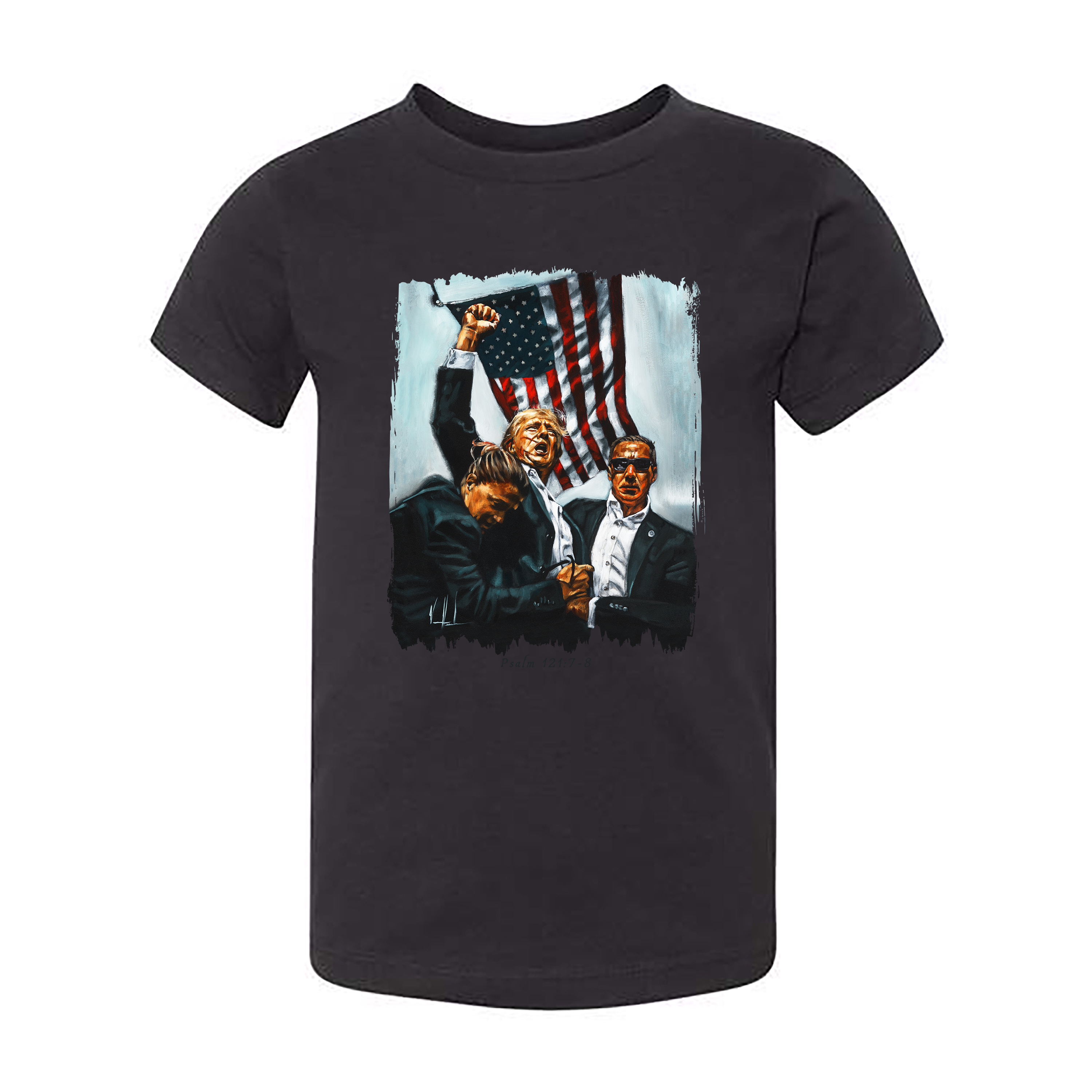 Never Surrender - Kids T (Organic Cotton) Organic Cotton Vanessa Horabuena Toddler Black 2T