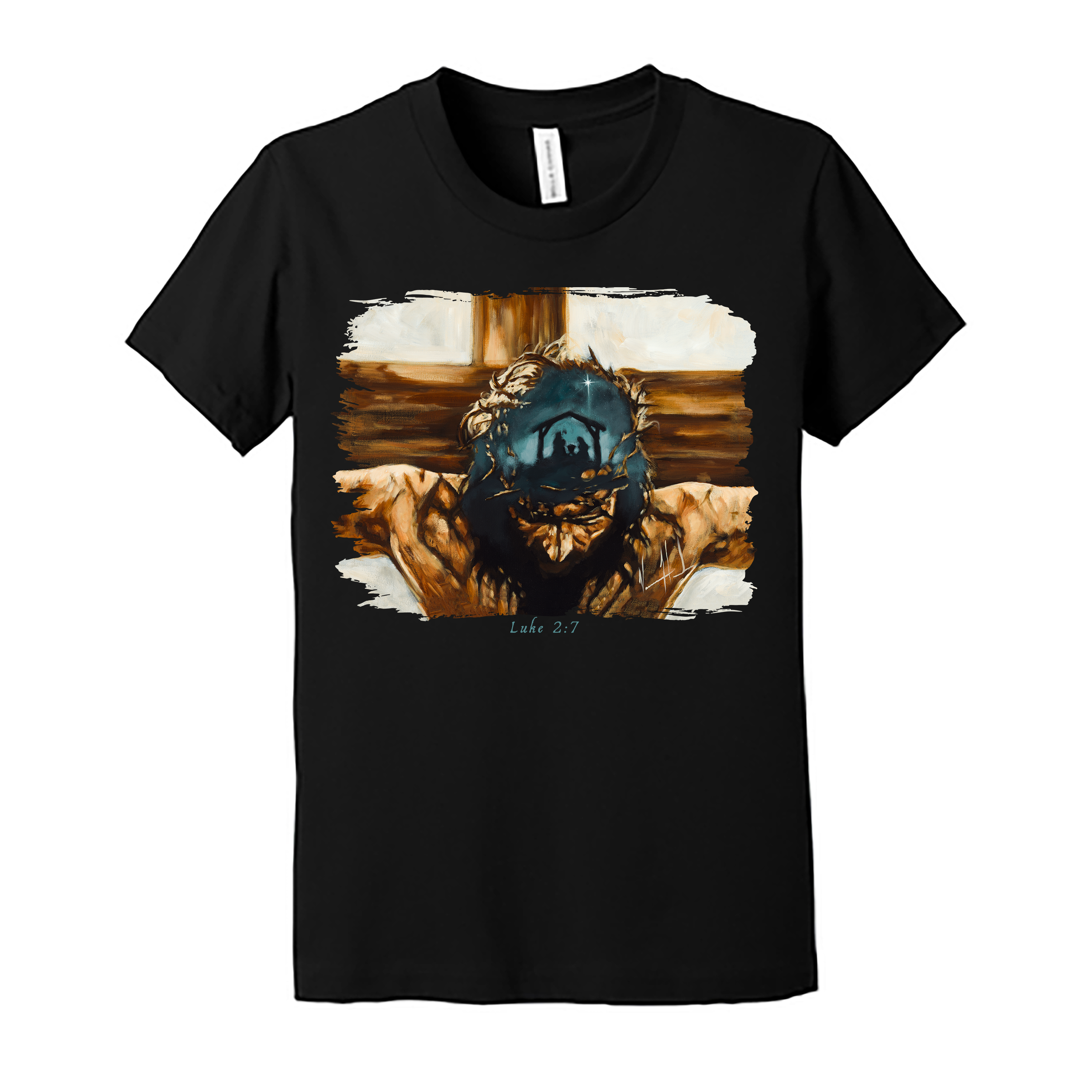 Love's True Story - Kids T (Organic Cotton) Organic Cotton Vanessa Horabuena Youth Black Small