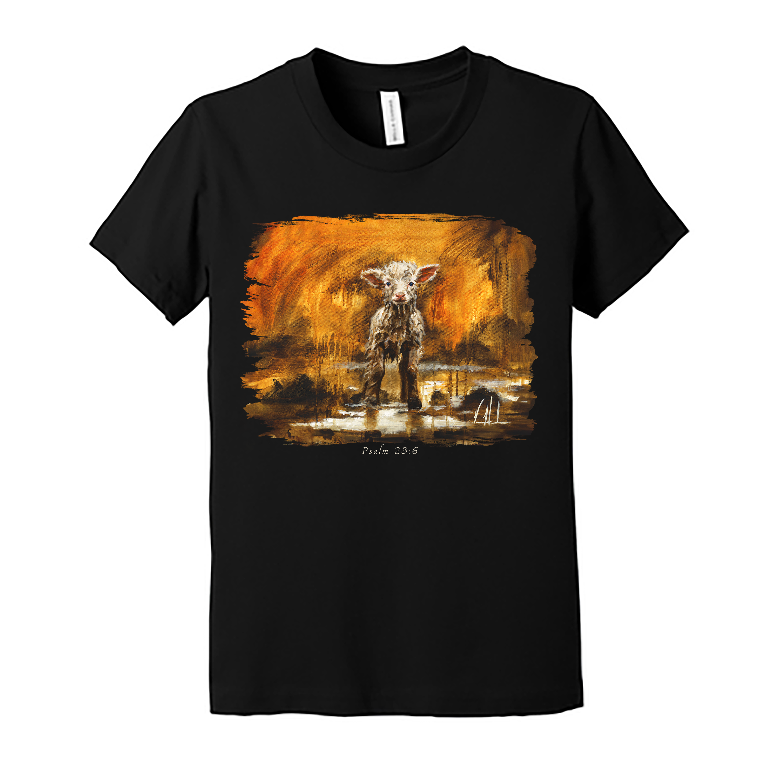 Kids T - Your Love Never Fails -(Organic Cotton) Organic Cotton Vanessa Horabuena Youth Black Small