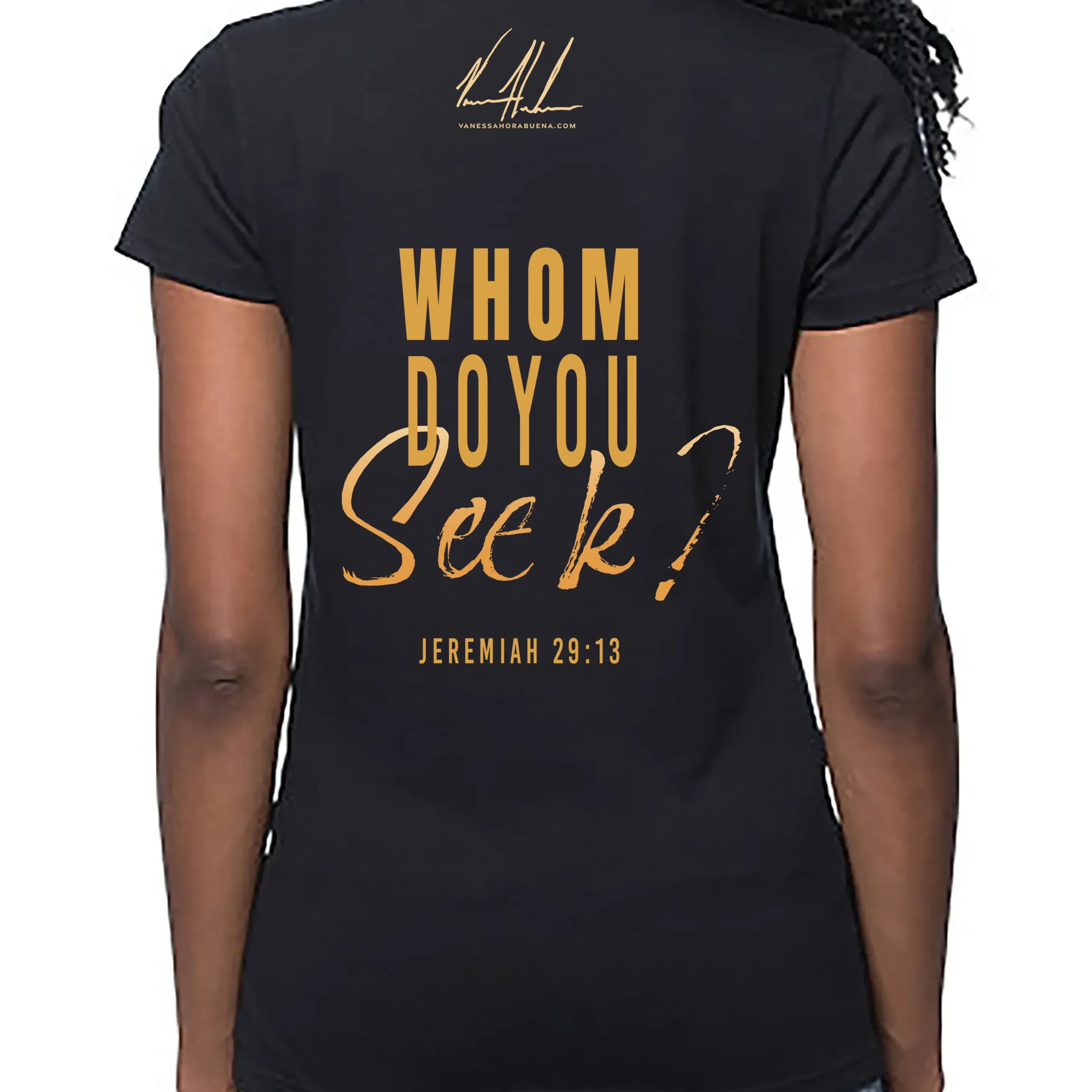 Women's T (Organic Bamboo) - Whom Do You Seek?