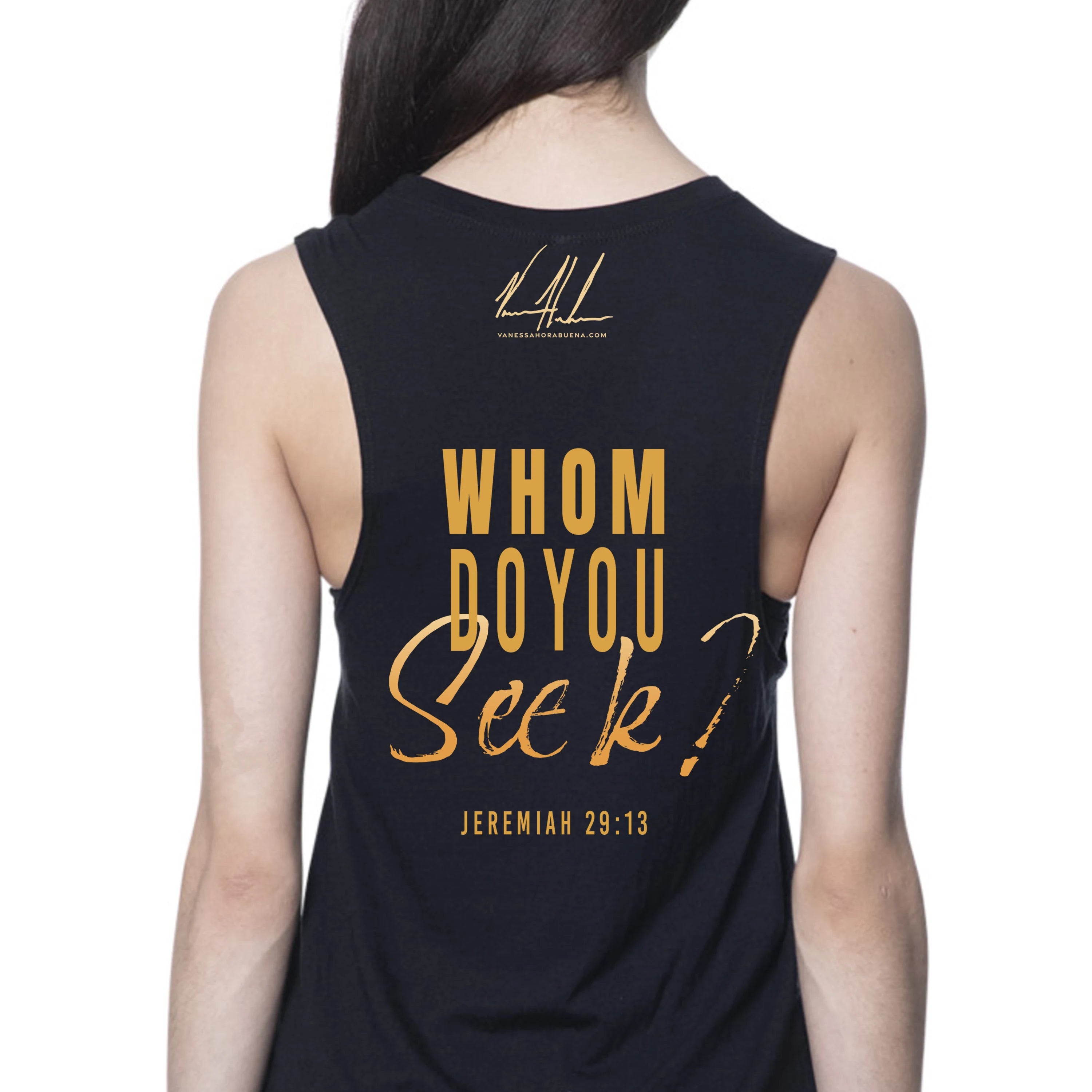 Whom Do You Seek? - Women's Tank Top (Organic Bamboo)