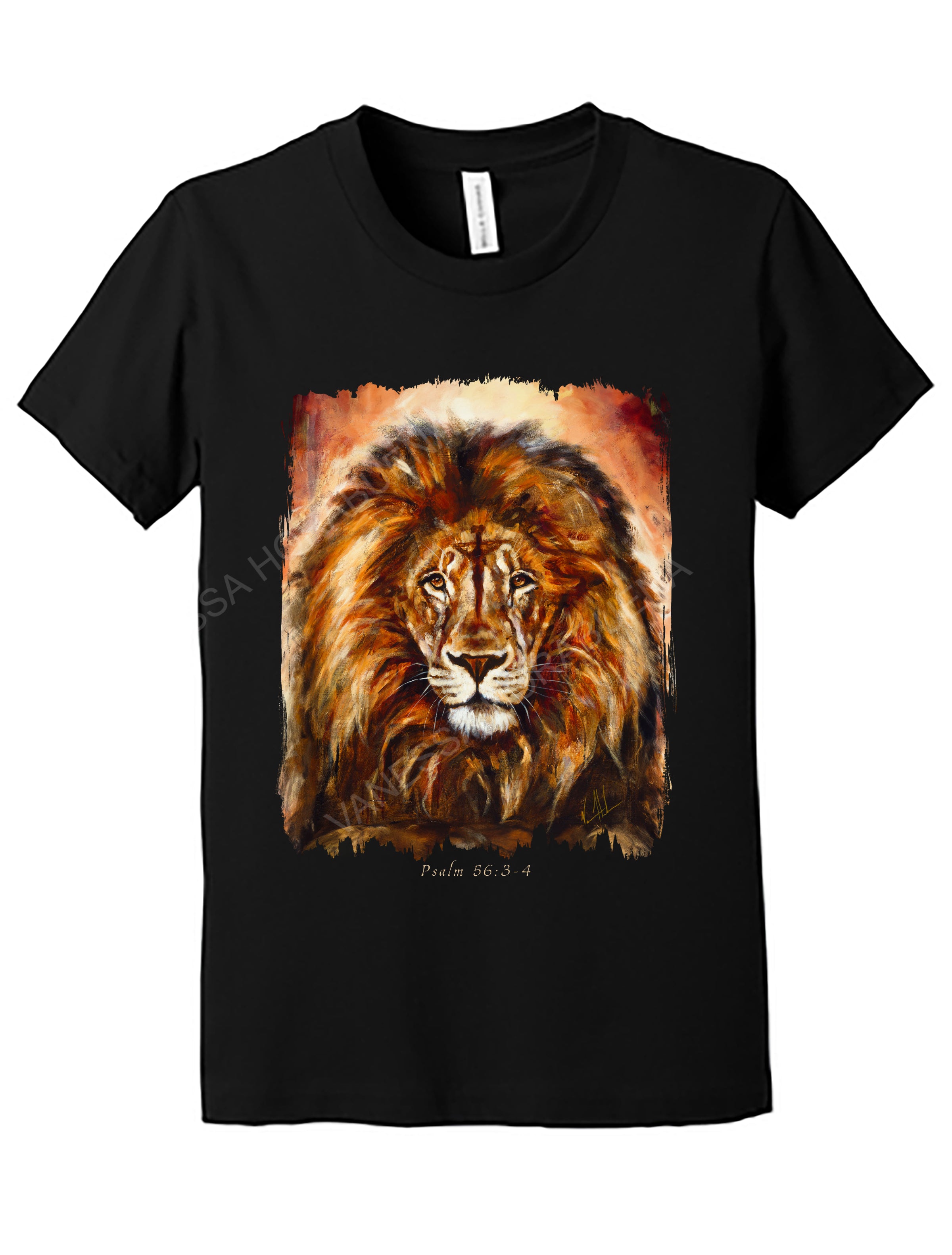 King of Heaven - Glorious Reign - Kids T (Organic Cotton) Vanessa Horabuena Kids Black Small