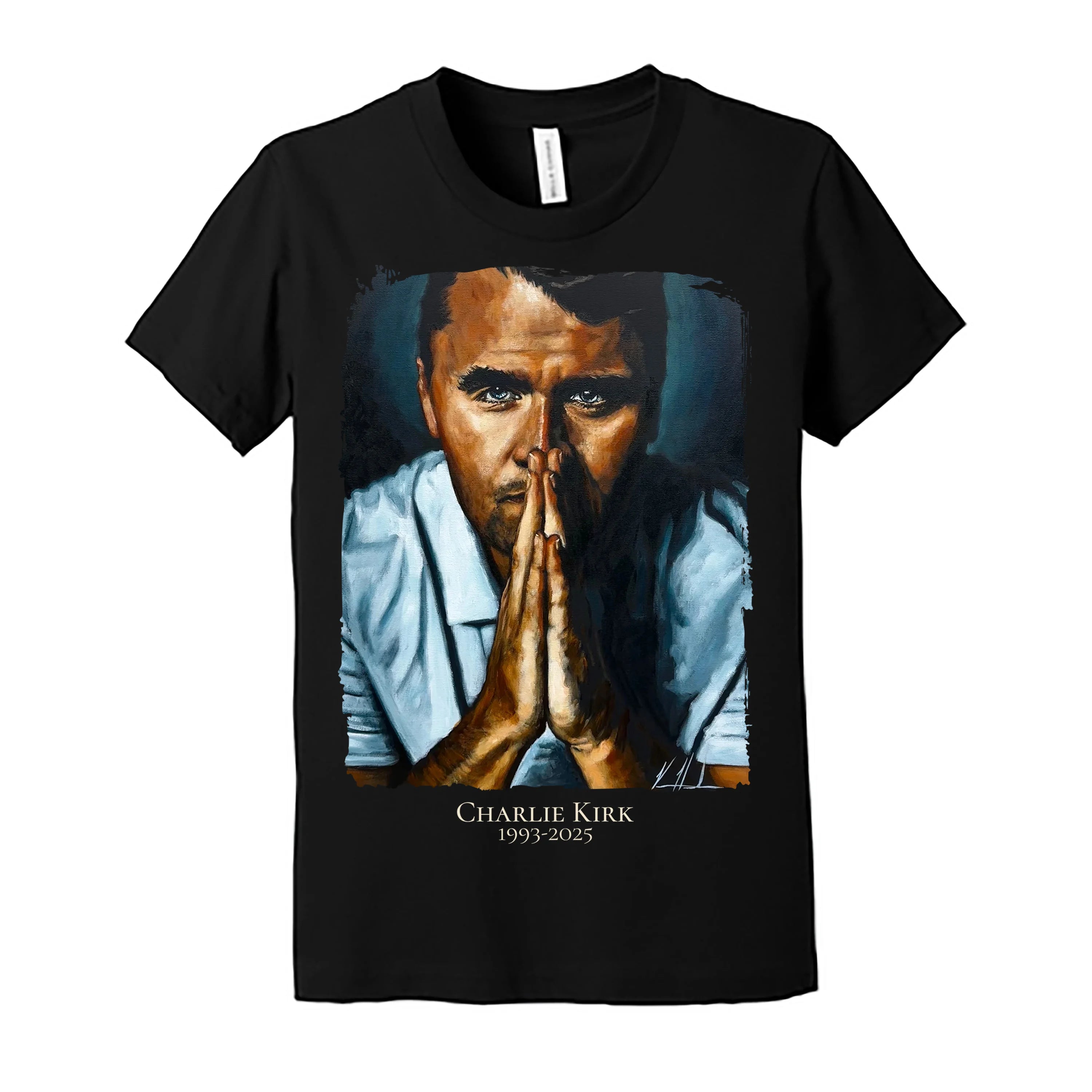 (PRE-ORDER) Kids T (Organic Cotton) - Charlie Kirk - A Hero's Tribute