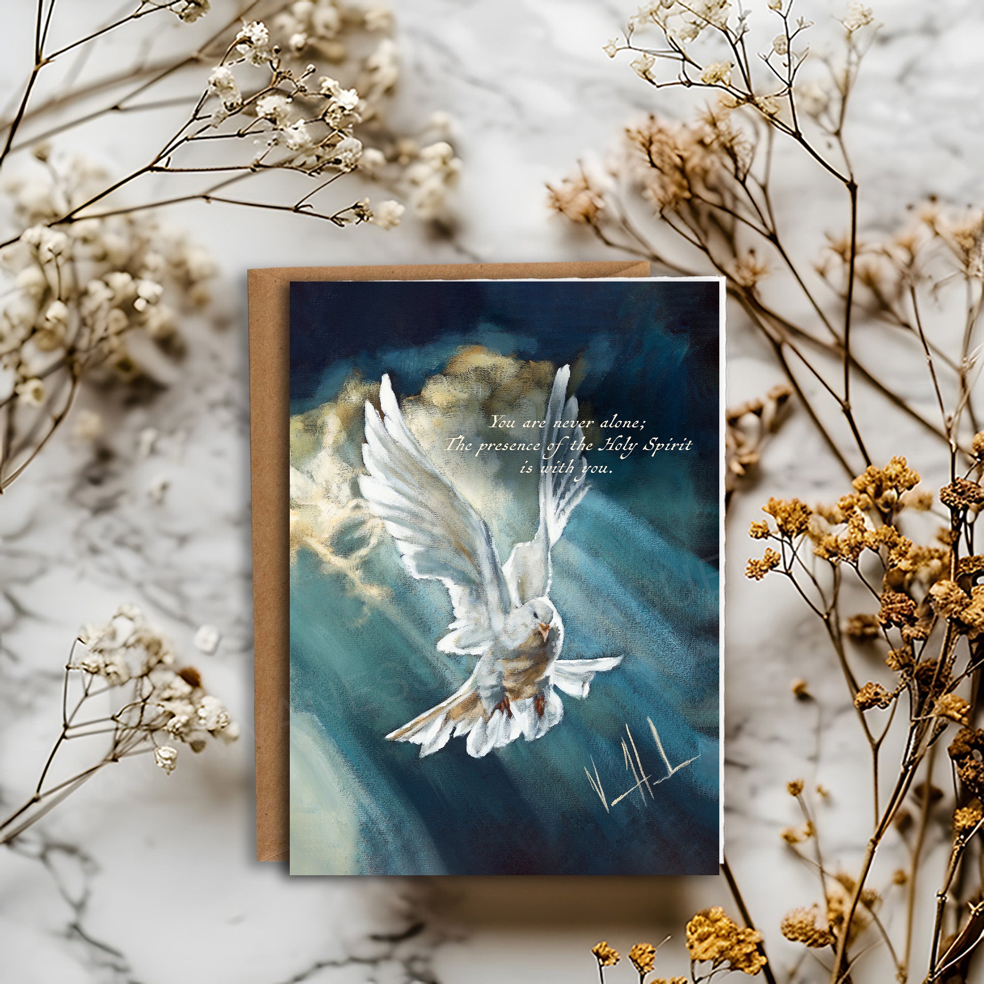 "Breath of Heaven" Greeting Card Vanessa Horabuena