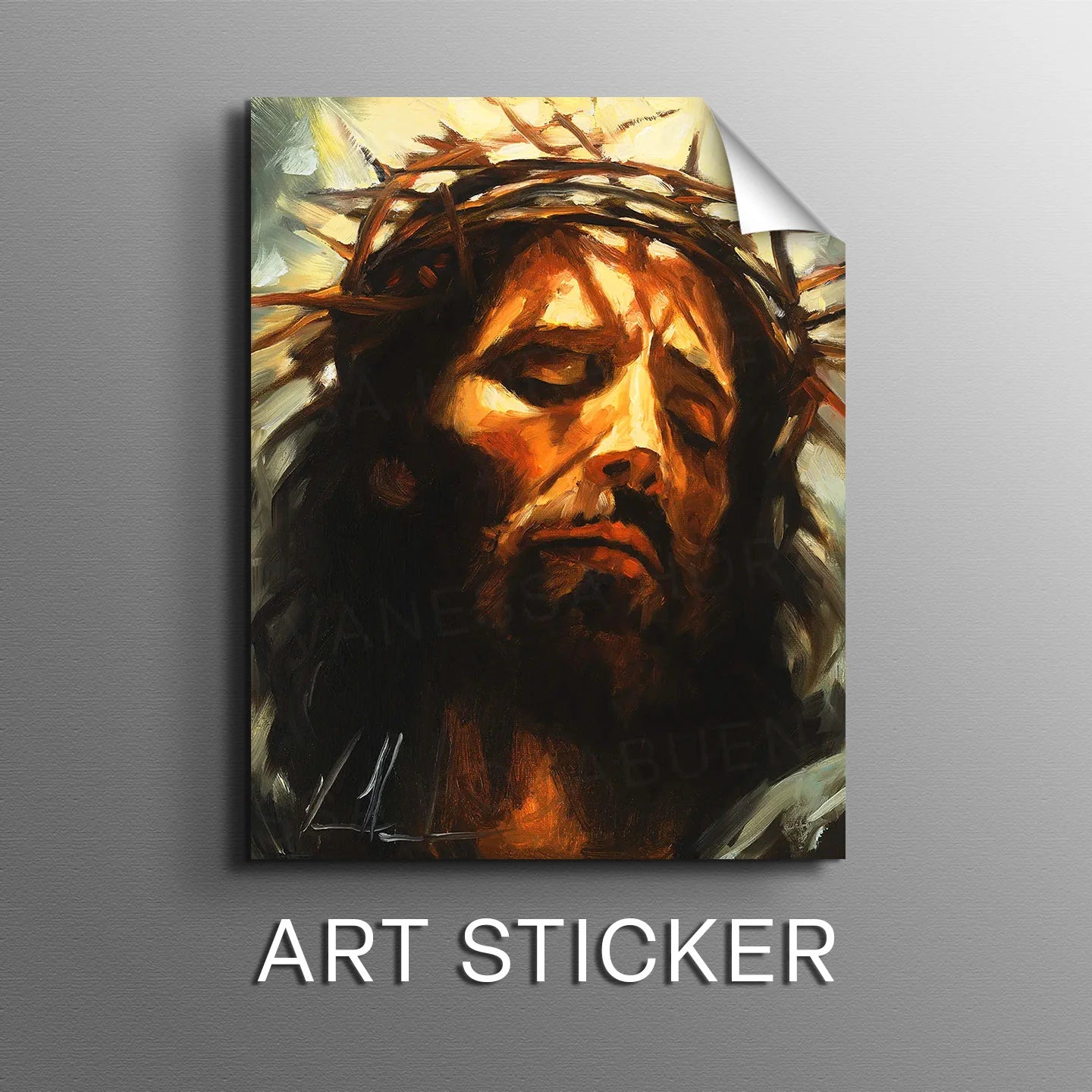 Christ is King - Sticker Sticker Vanessa Horabuena