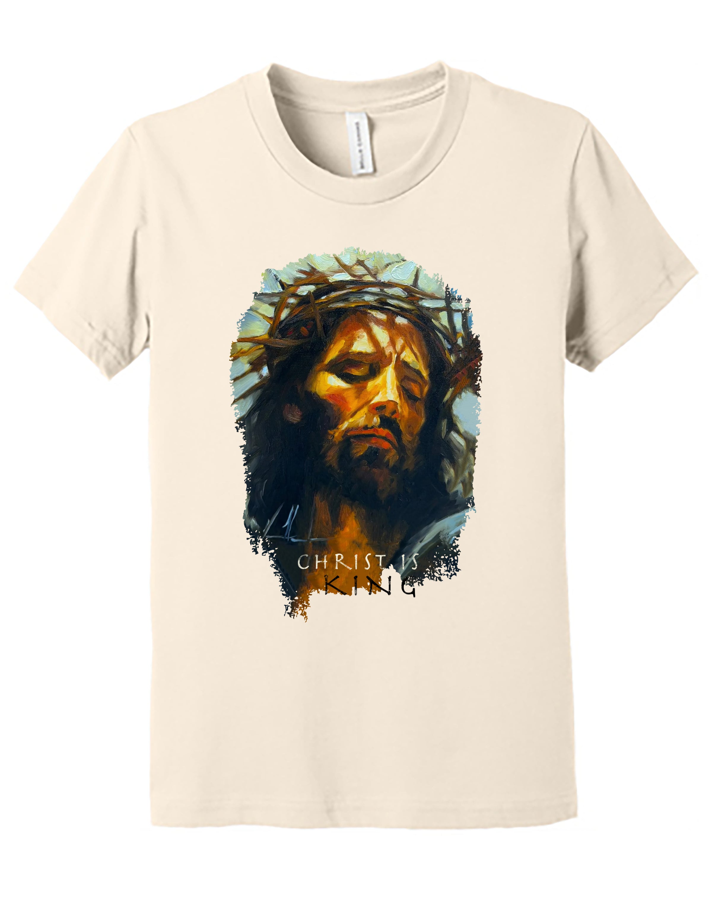 Christ is King - Kids T (Organic Cotton) Organic Cotton Vanessa Horabuena Kids Natural Small