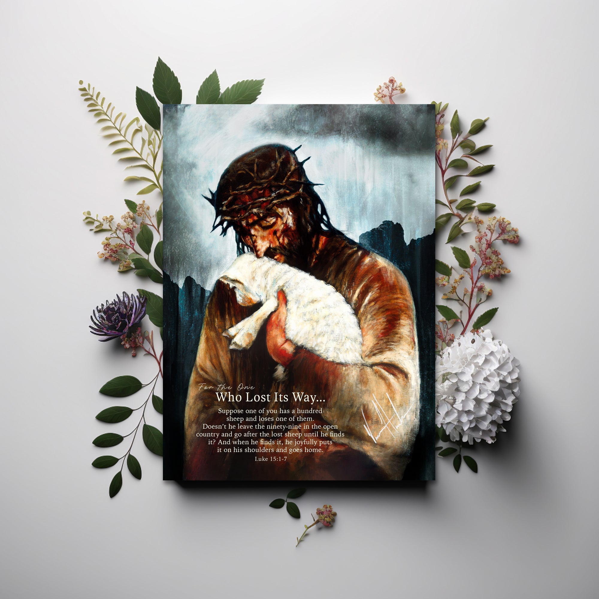 'For the One Who Lost Its Way' Greeting Card Vanessa Horabuena