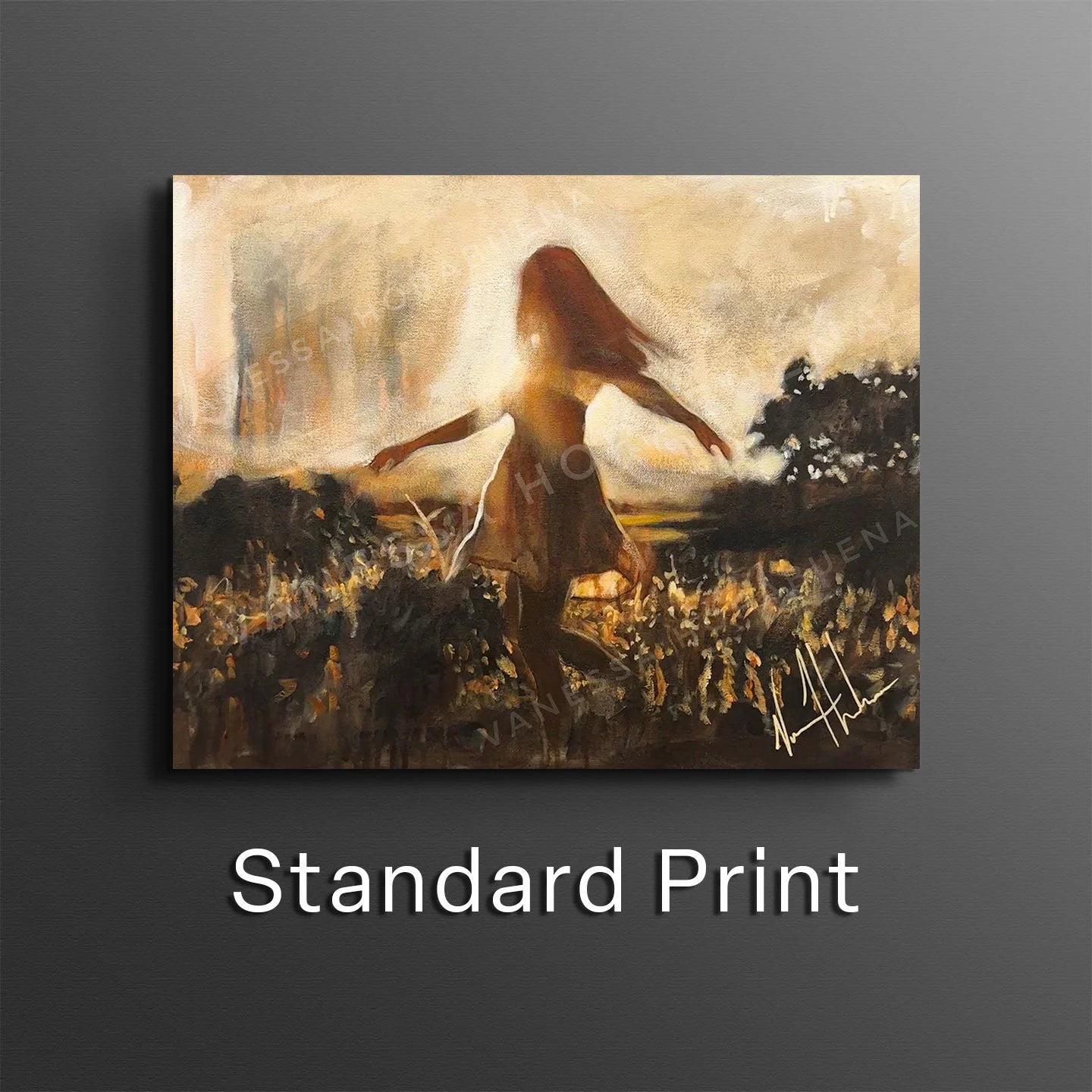 Dare to Dance Again Women's Art Print Vanessa Horabuena