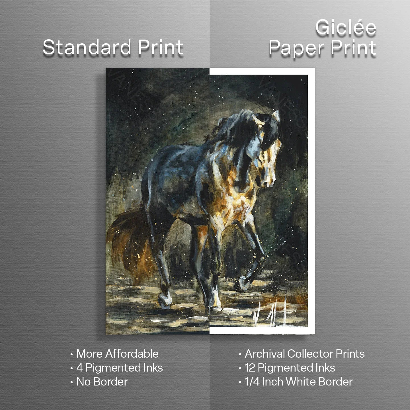 Destined to Lead Horse Art Print Vanessa Horabuena