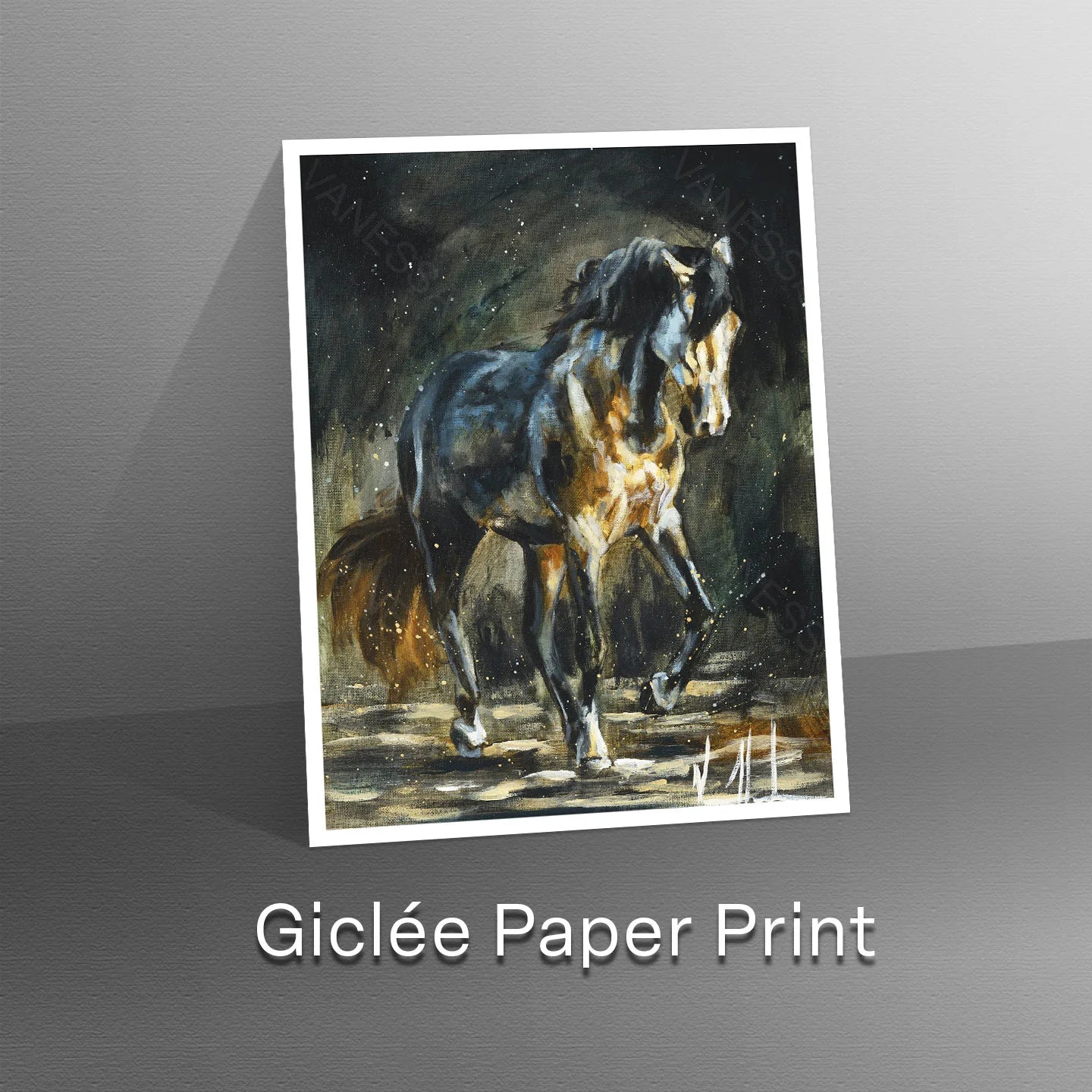 Destined to Lead Horse Art Print Vanessa Horabuena