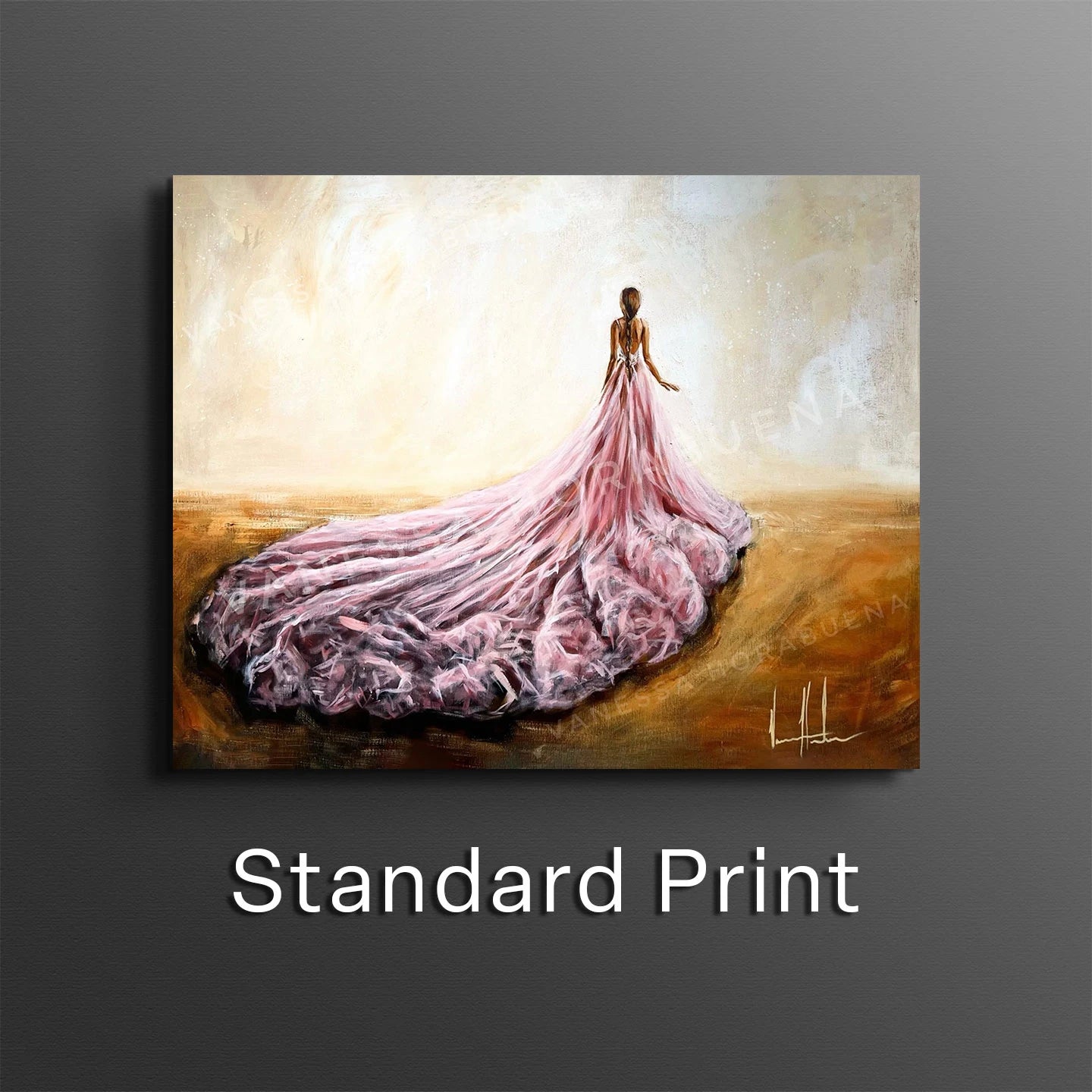 Destiny's Edge Women's Art Print Vanessa Horabuena