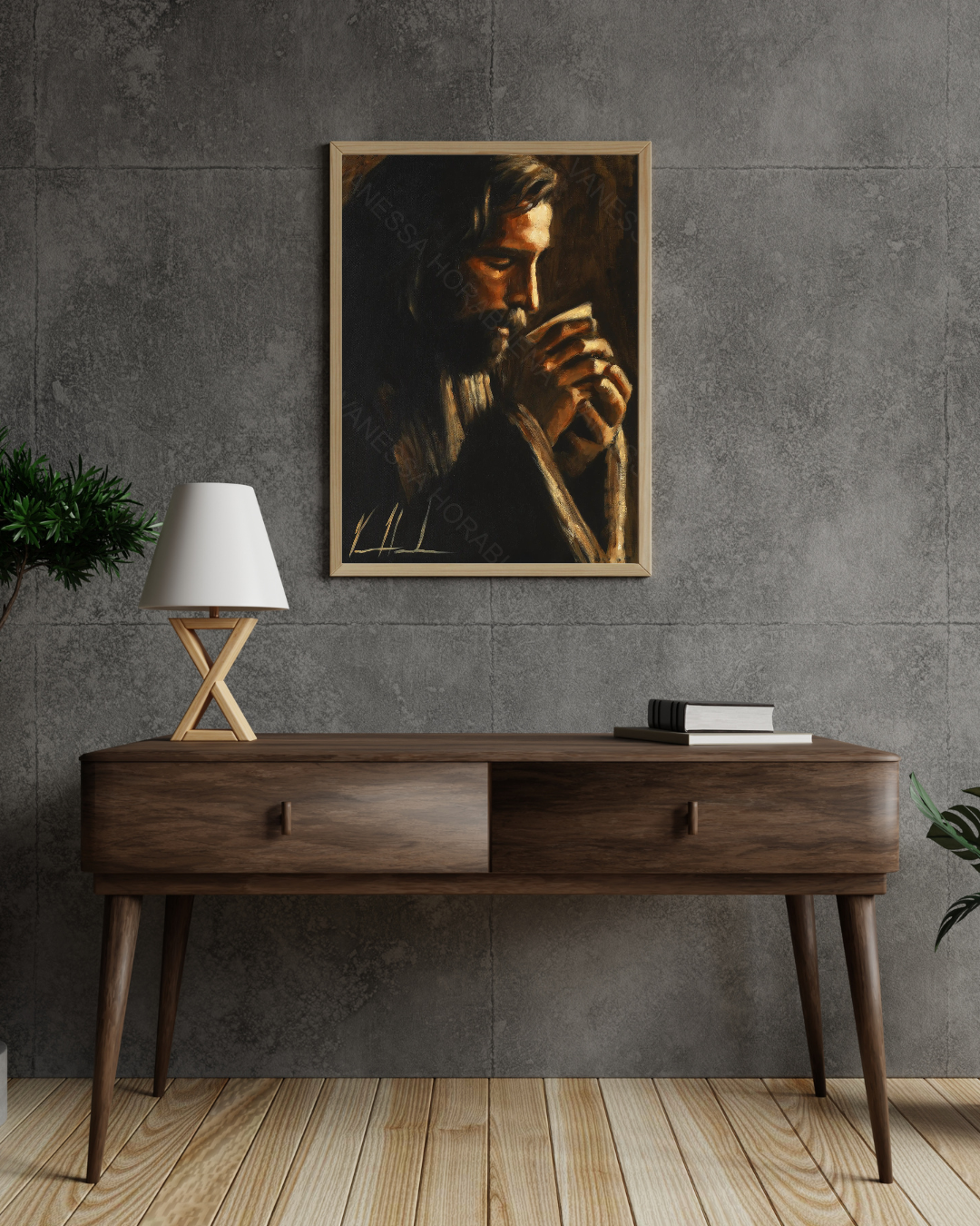 Clearance - Drink From My Cup Jesus Art Print Vanessa Horabuena