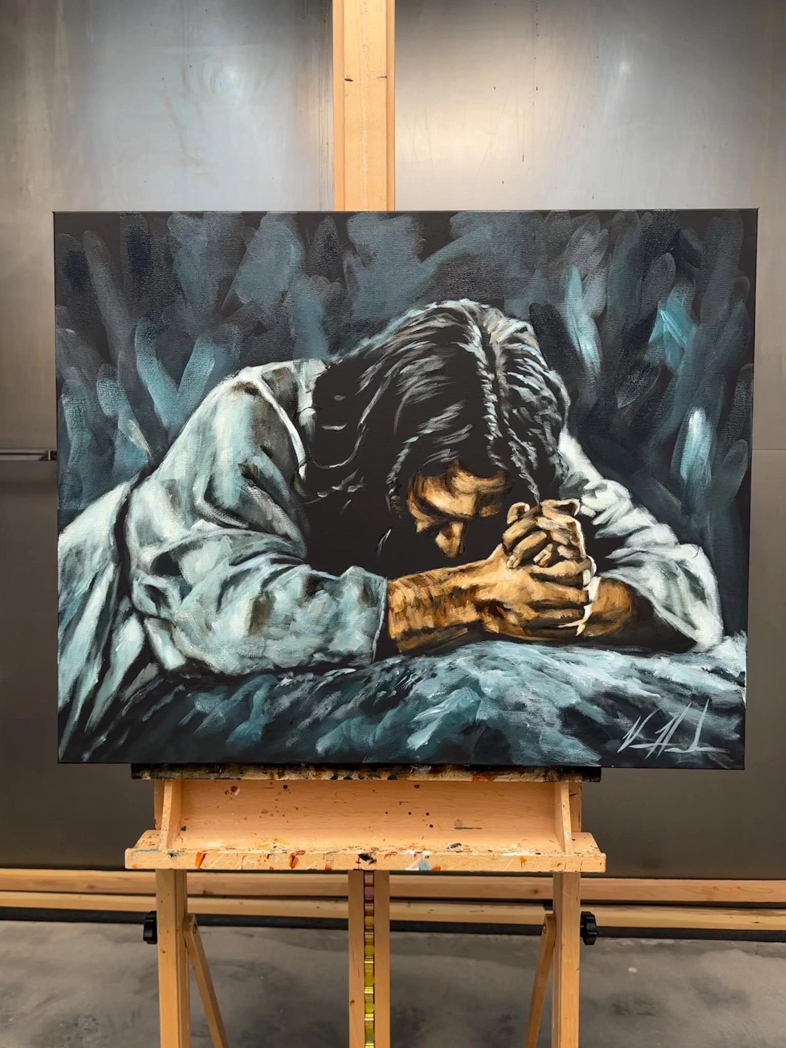 Thy Will Be Done - 24”x30” Original Acrylic Painting