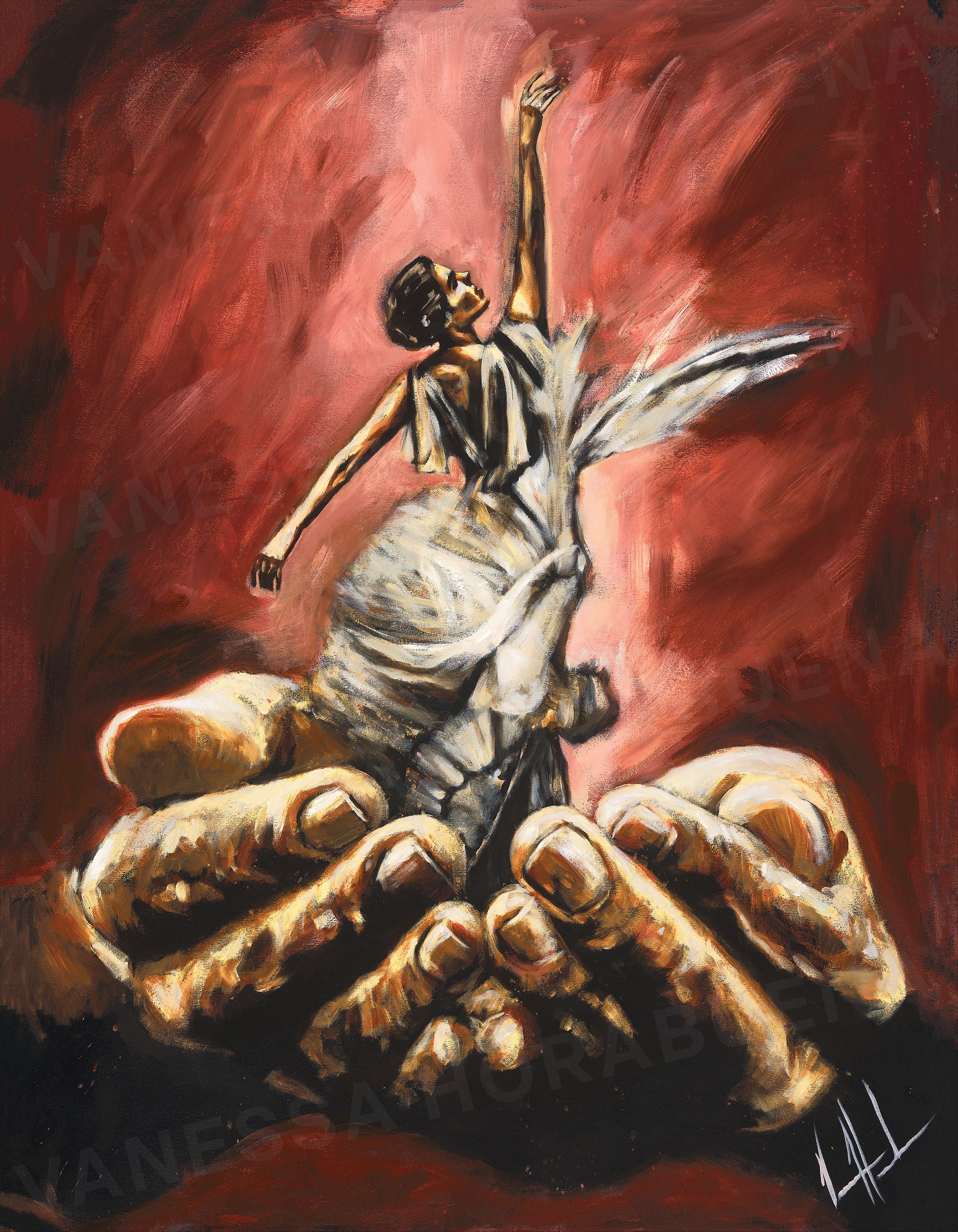 Endless Dance in the Father's Hands - Daughter of a King (Clearance Print) Vanessa Horabuena