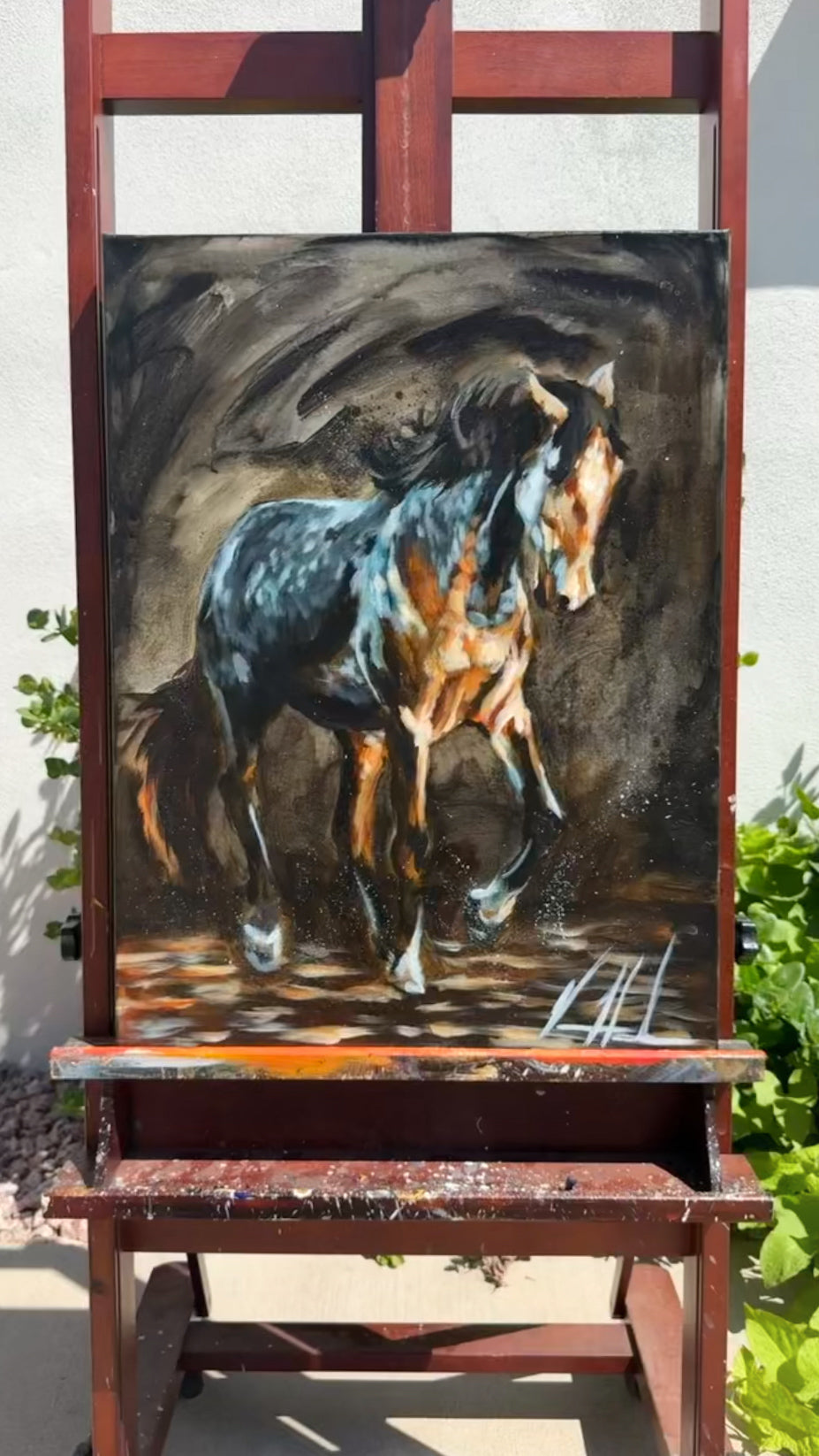Destined to Lead - 18”x24” Original Acrylic Painting Original Painting Vanessa Horabuena