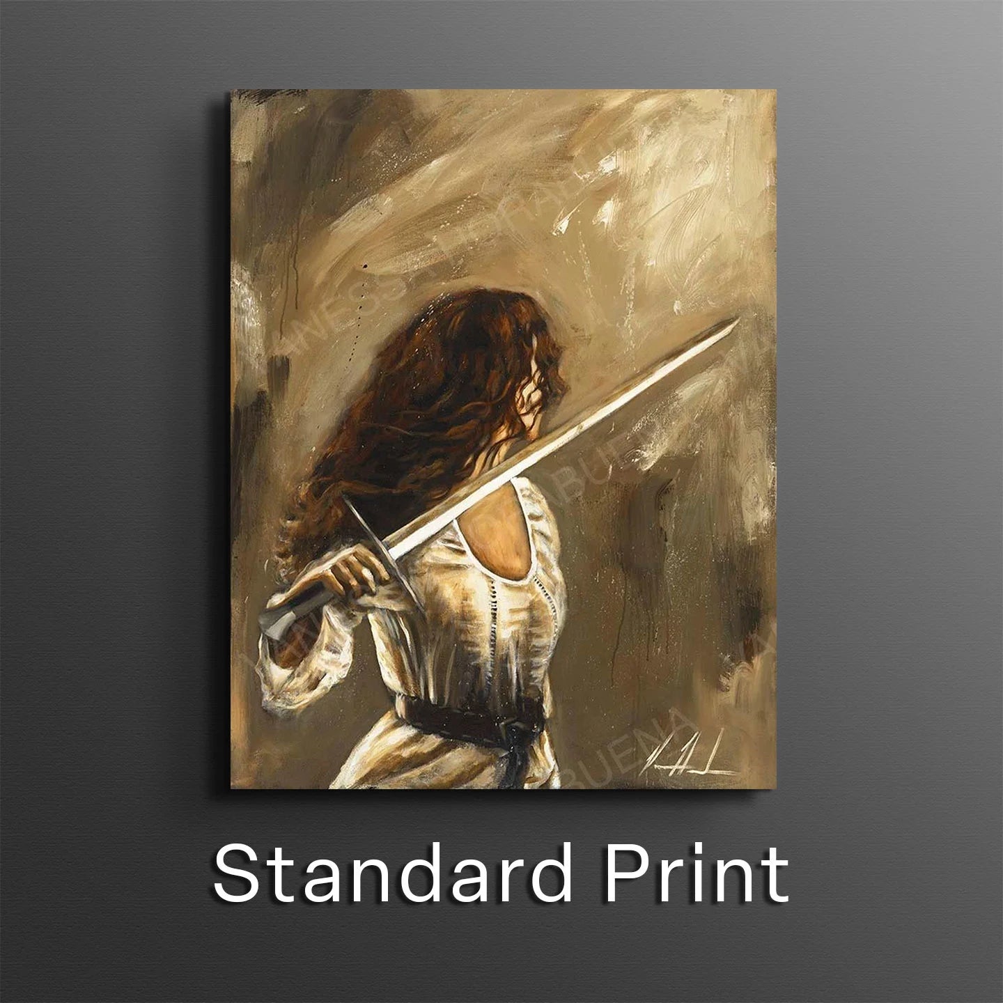 For Such a Time as This - Variant Women's Art Print Vanessa Horabuena