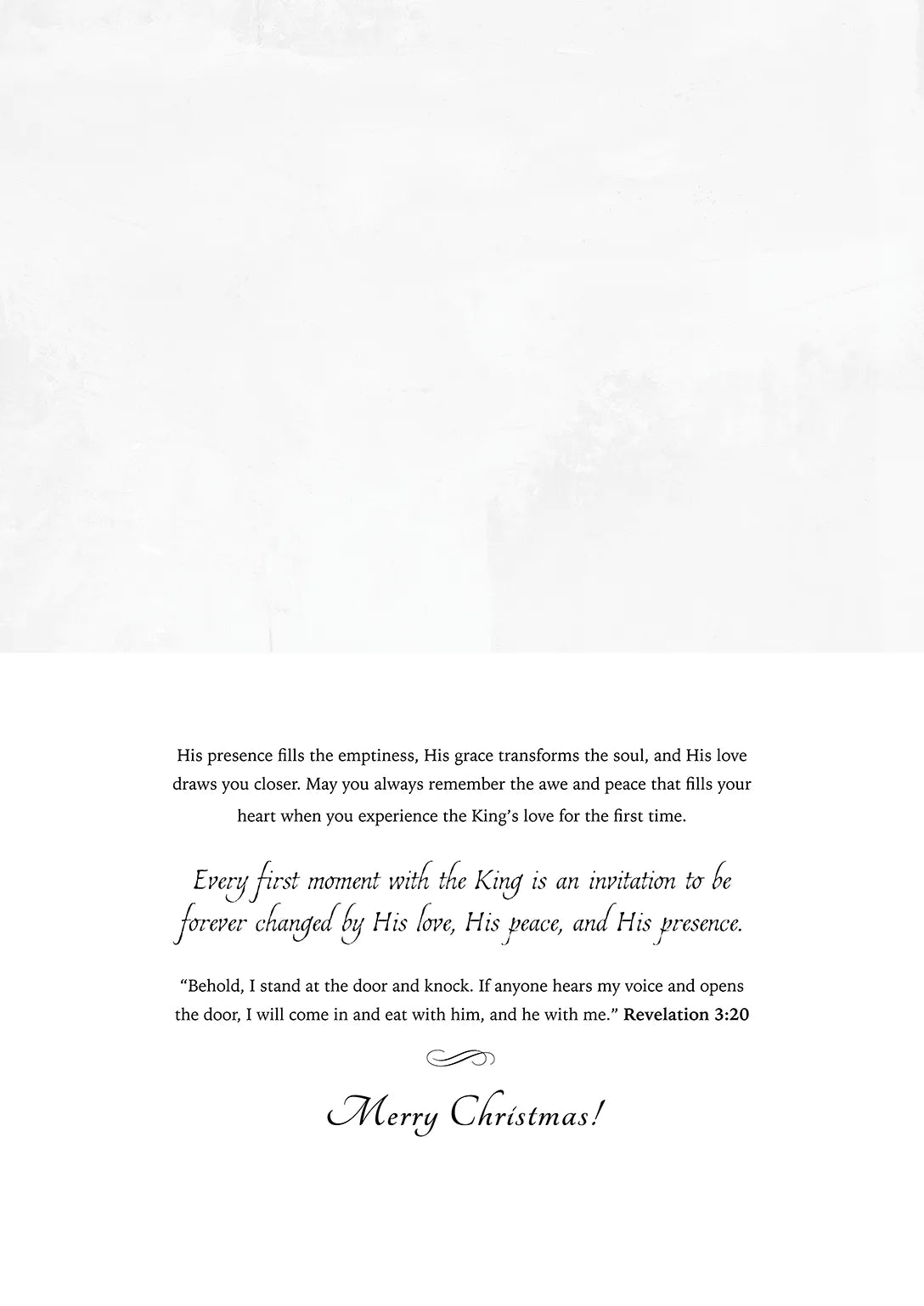 'First Moment with the King' Greeting Card