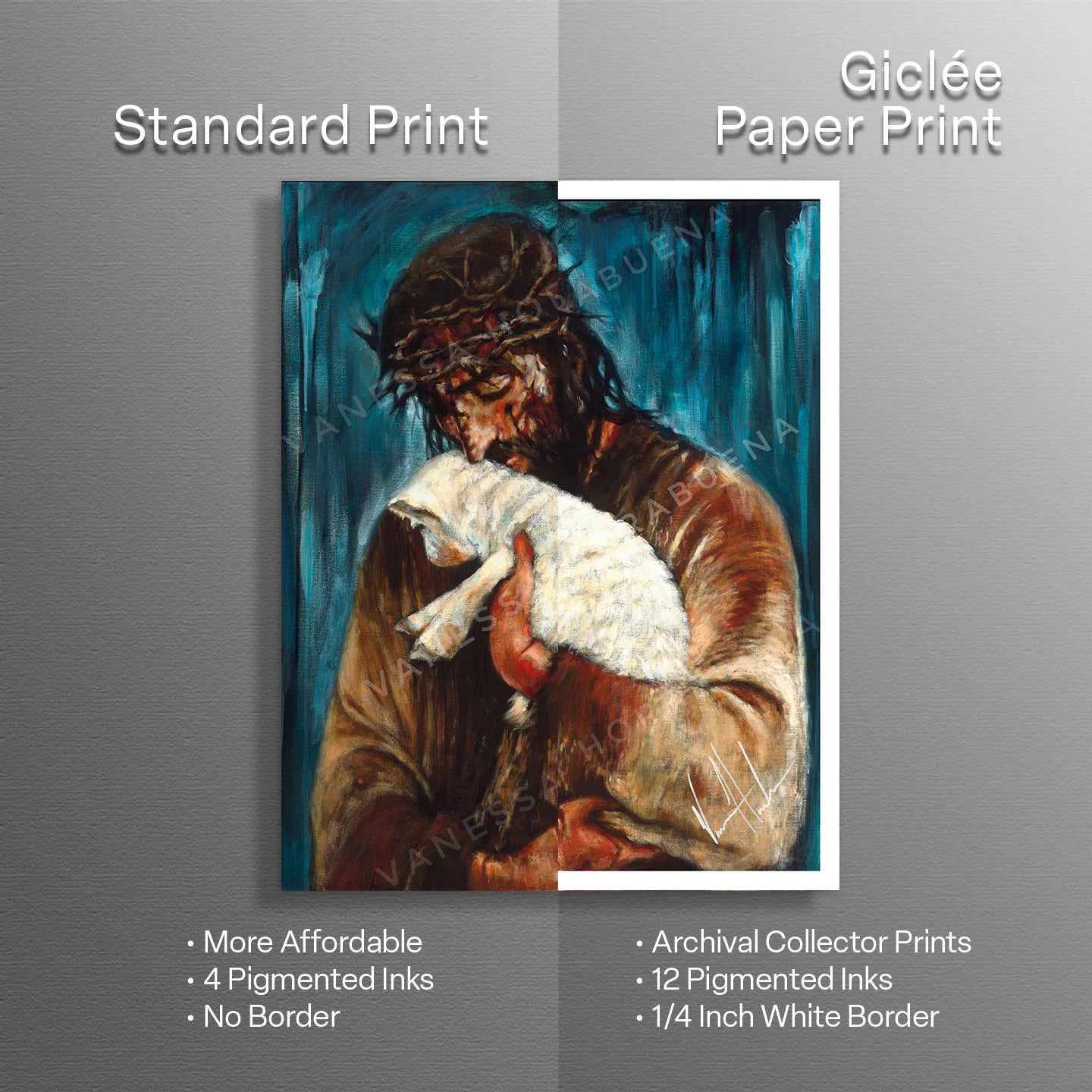 For the One Who Lost Its Way Jesus Art Print Vanessa Horabuena