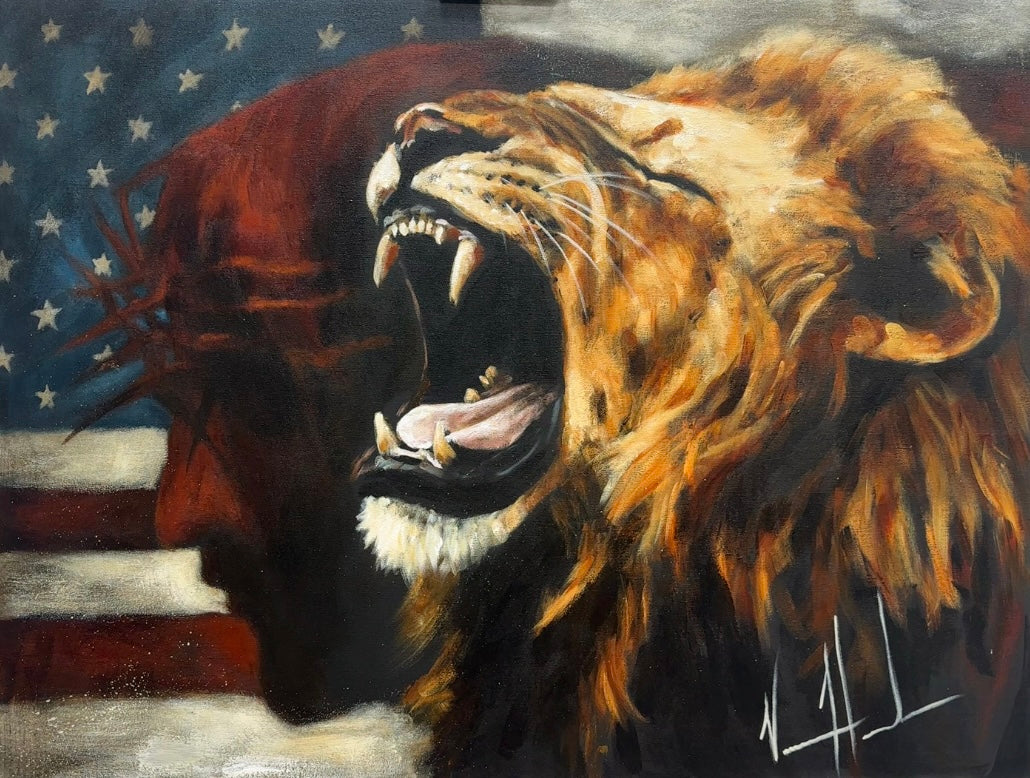 Return of a Nation - 30”x40” Original Painting Original Painting Vanessa Horabuena