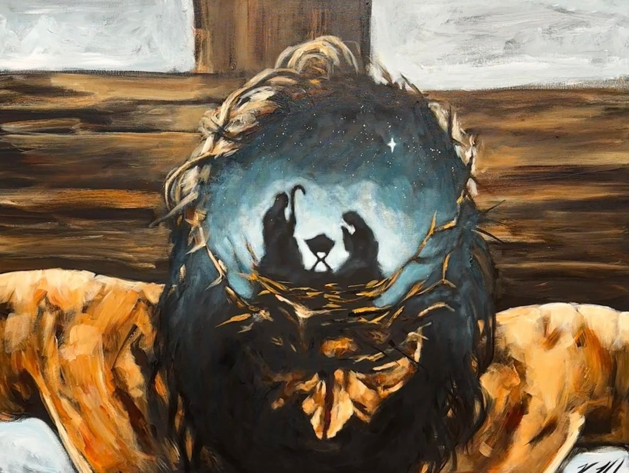 Love’s True Story - 36”x48” Original Acrylic Painting