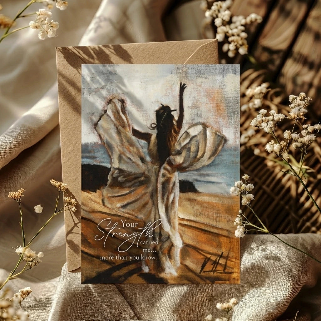 'Sustained By Your Grace' Mother's Day Greeting Card 2026 Vanessa Horabuena