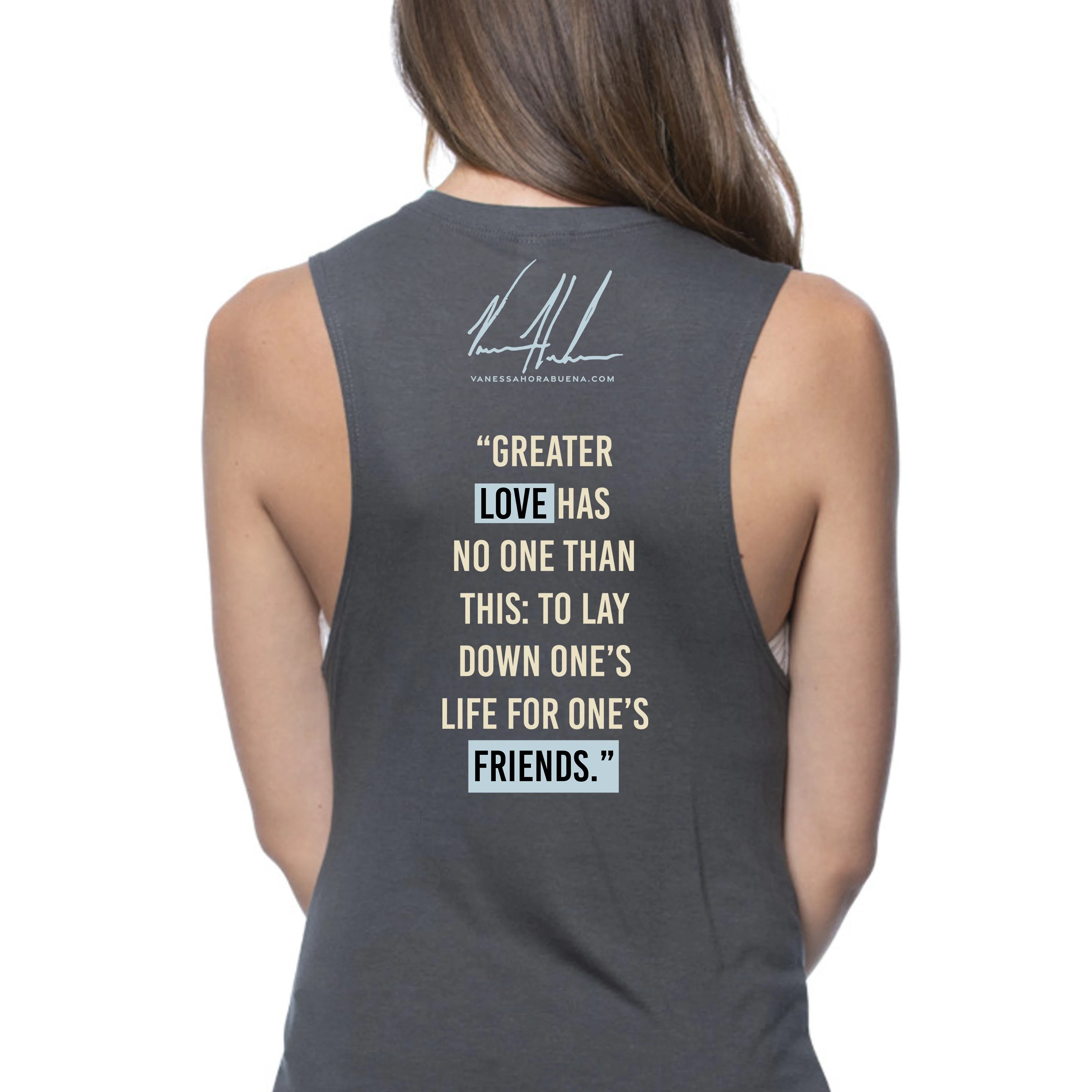 (PRE-ORDER) Charlie Kirk - A Hero's Tribute - Women's Tank Top (Organic Bamboo)