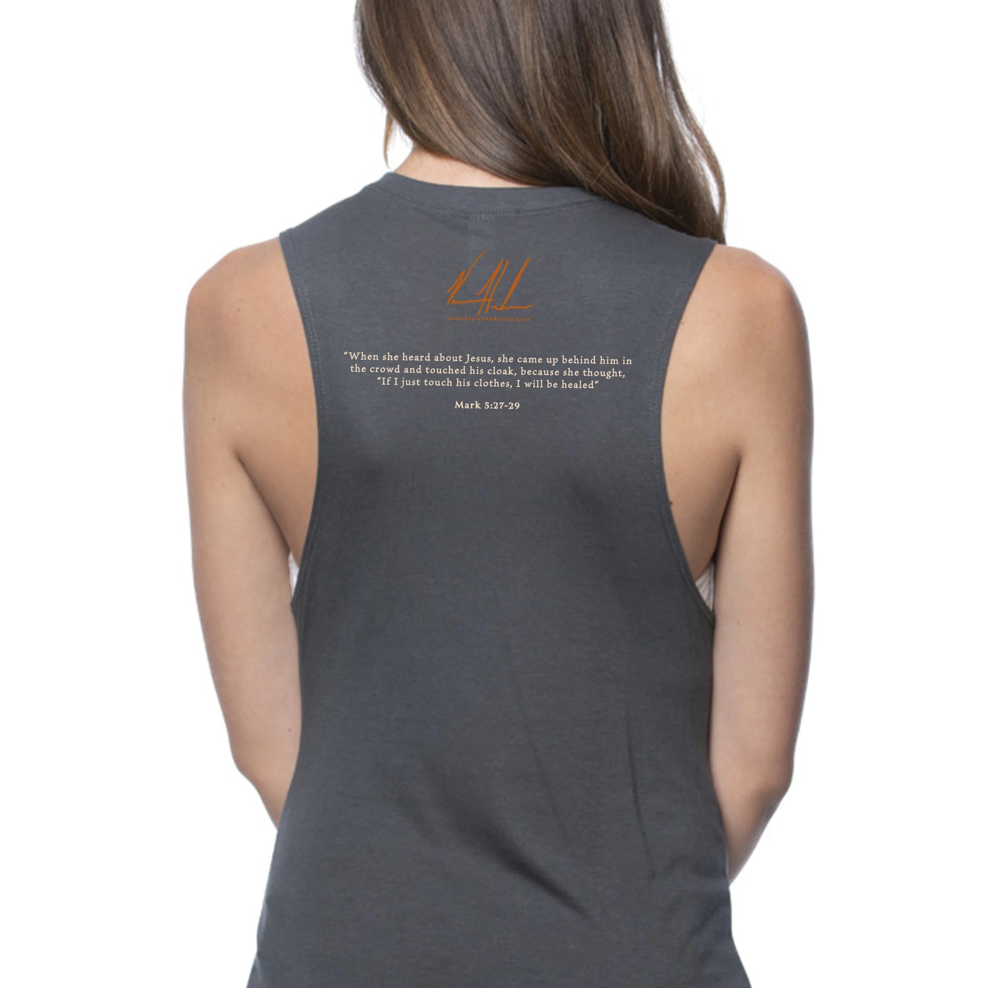 Jesus Healer - Women's Tank Top (Organic Bamboo) Organic Bamboo Vanessa Horabuena