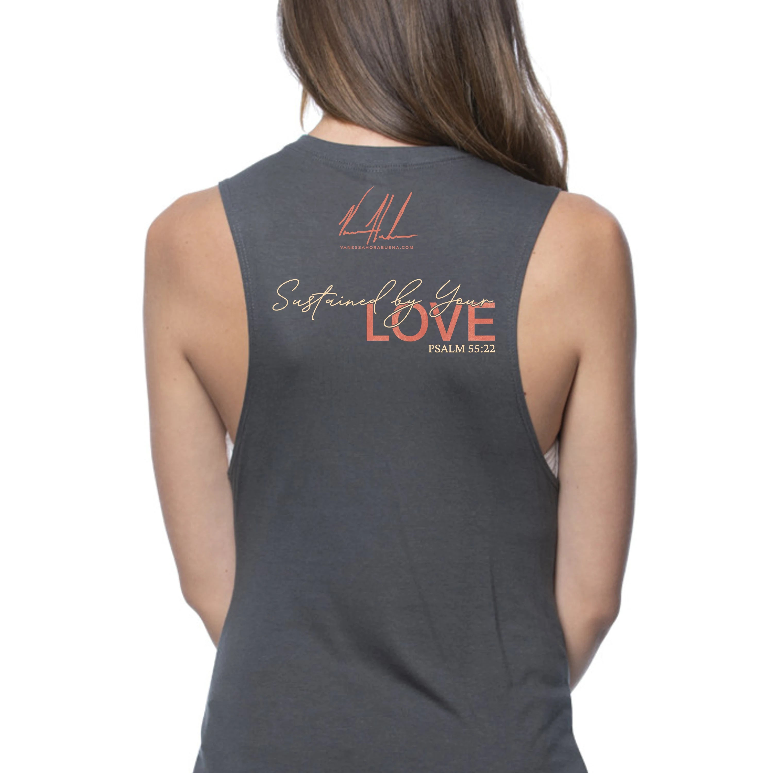 Sustained By Your Love - Women's Tank Top (Organic Bamboo) Organic Bamboo Vanessa Horabuena