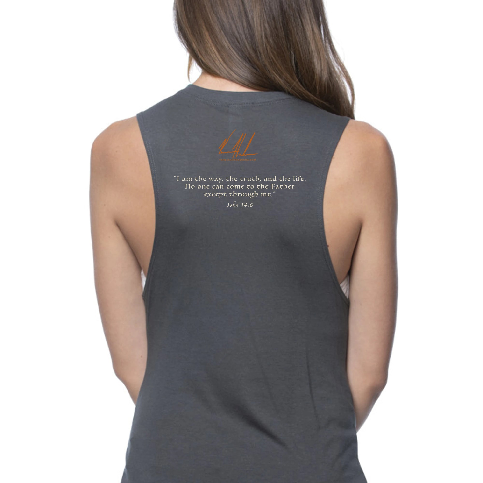 Holy One - Women's Tank Top (Organic Bamboo) Organic Bamboo Vanessa Horabuena