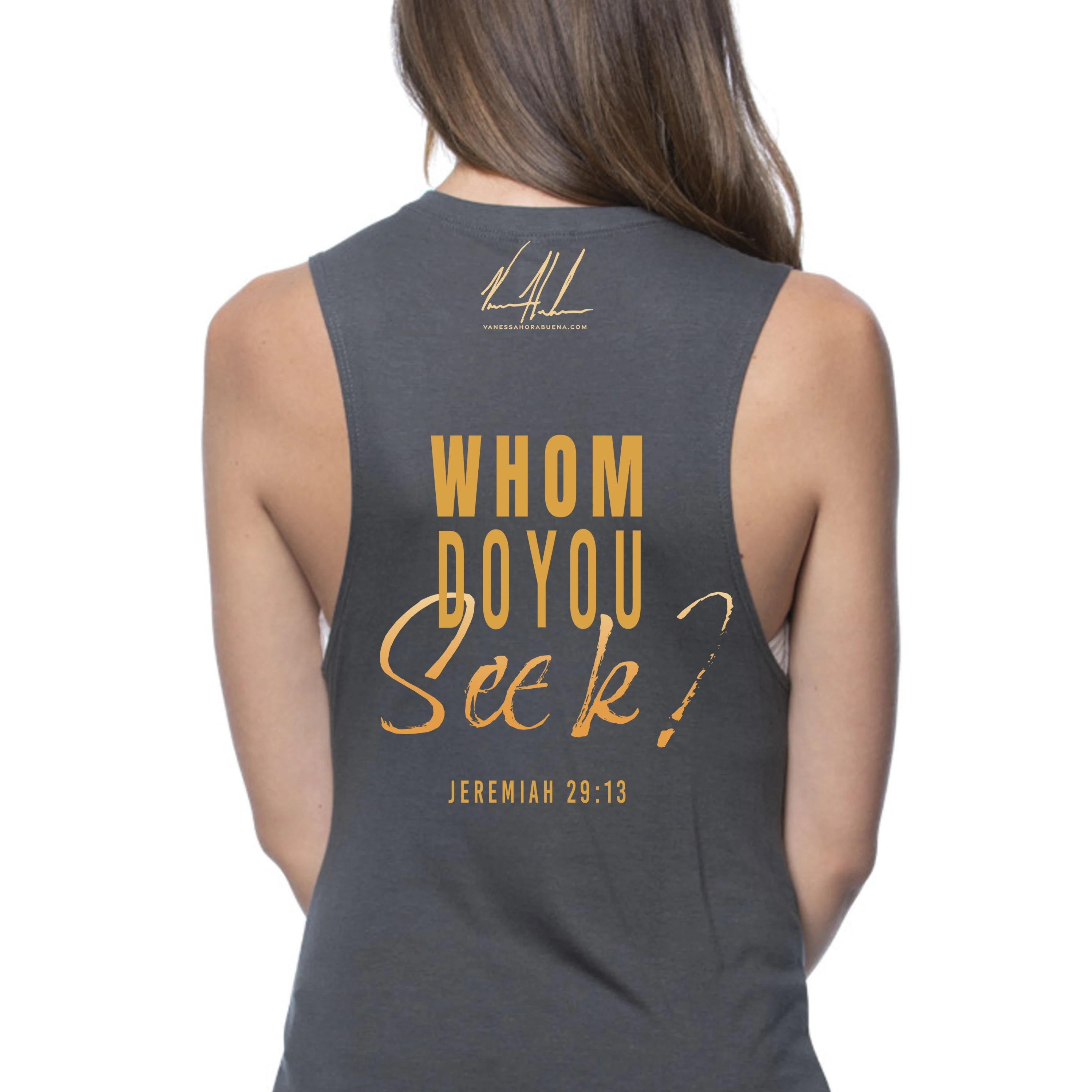 Whom Do You Seek? - Women's Tank Top (Organic Bamboo)