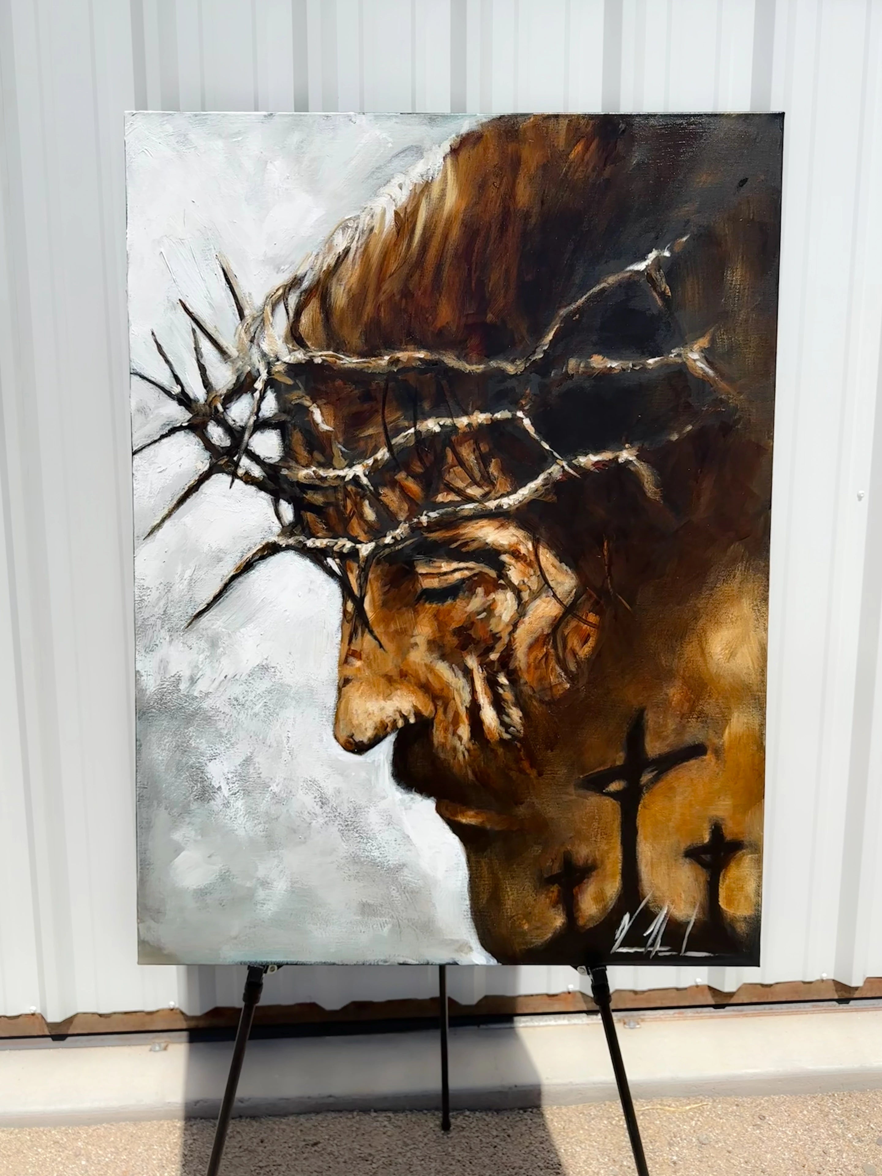Redeemer’s Love - 30”x40” Original Acrylic Painting Original Painting Vanessa Horabuena