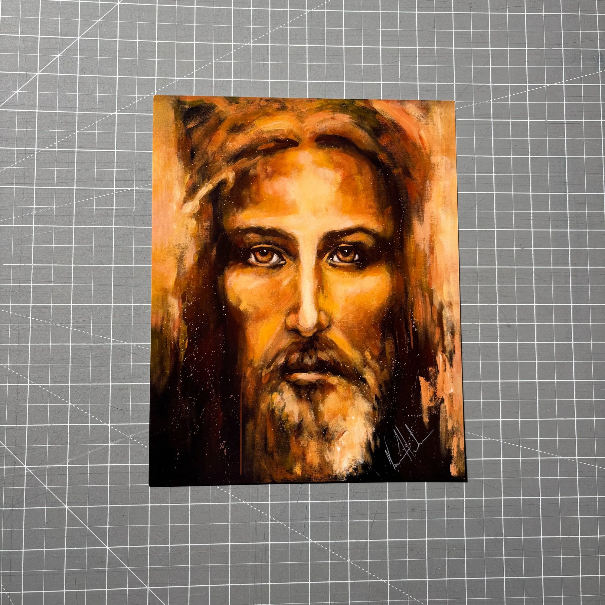 The Shroud of Turin - Resurrection Light (Clearance Print) Vanessa Horabuena
