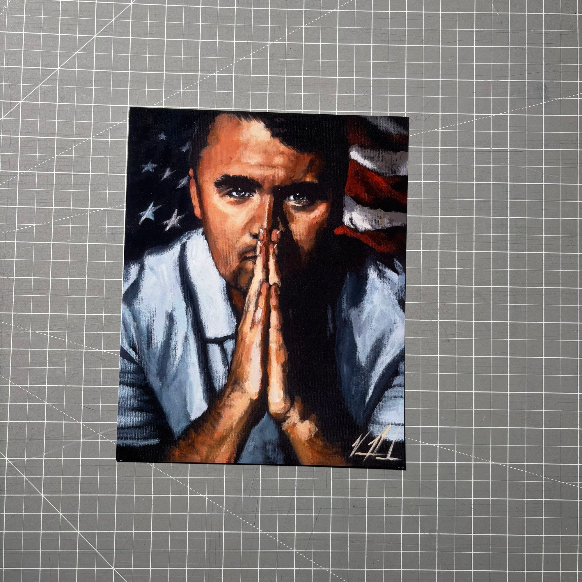 Charlie Kirk - A Patriot's Tribute (Clearance Print) Vanessa Horabuena
