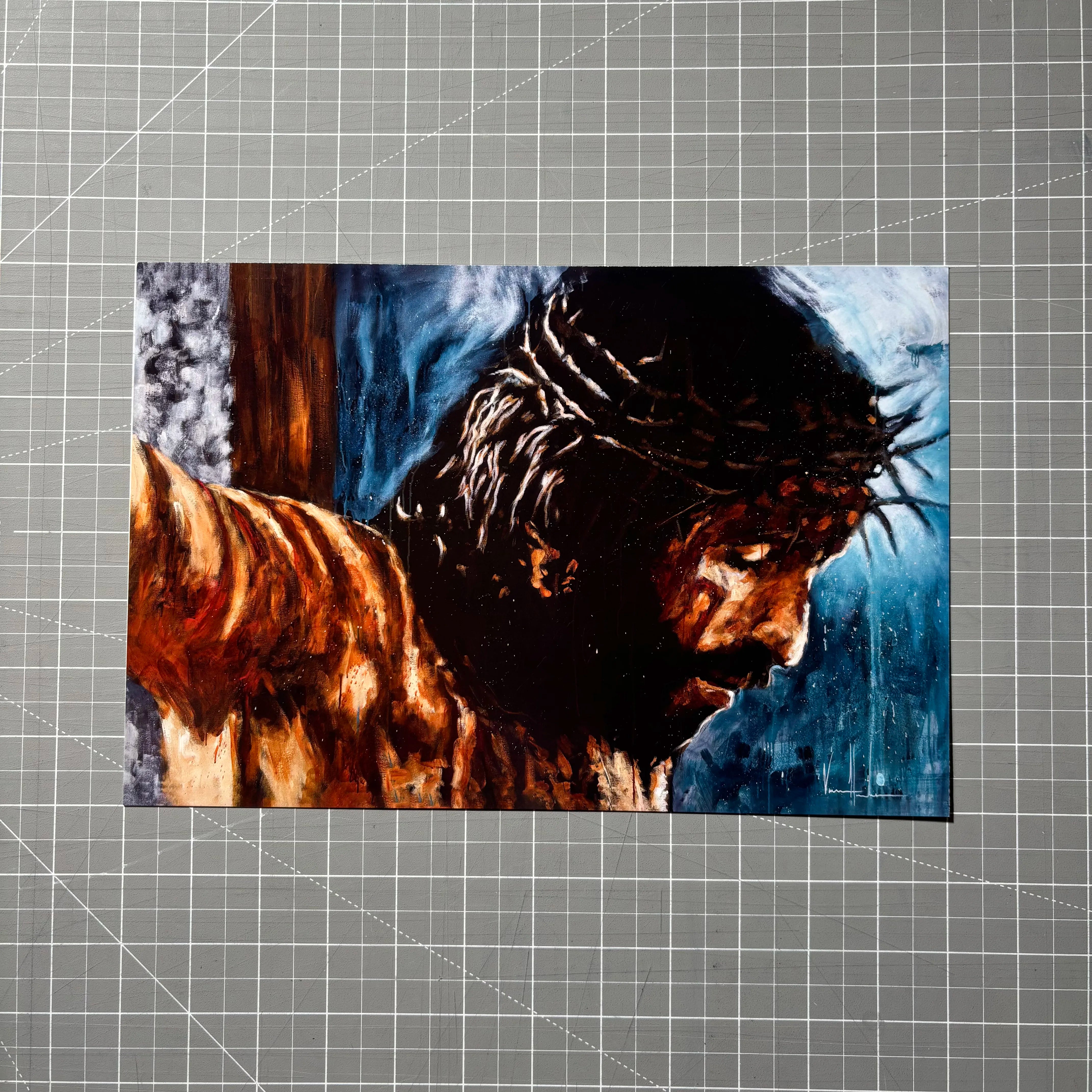 By His Wounds We are Healed (Clearance Print) Vanessa Horabuena