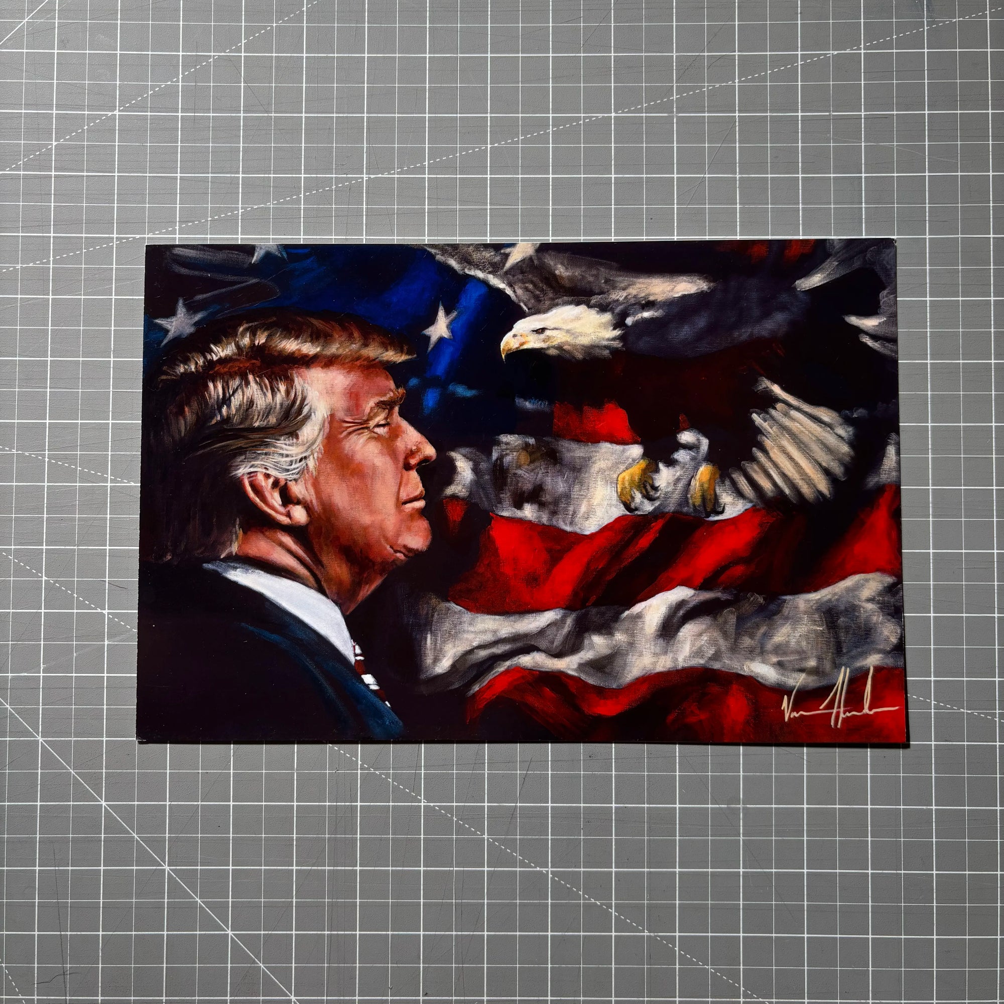 For the Love of His Country (Clearance Print) Vanessa Horabuena