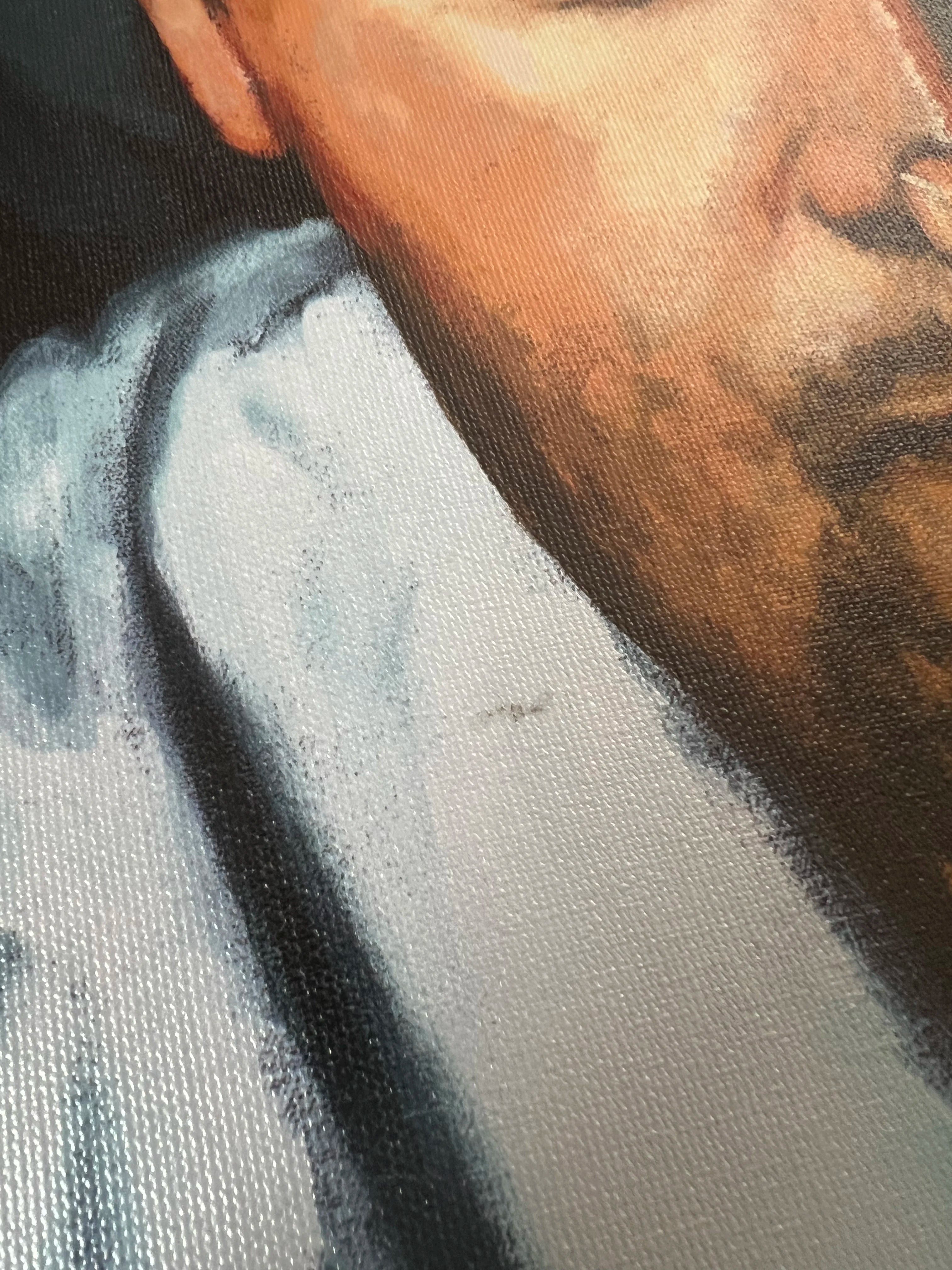 D#. 3 - Charlie Kirk - A Hero's Tribute - 16"x20" Canvas Print Vanessa Horabuena