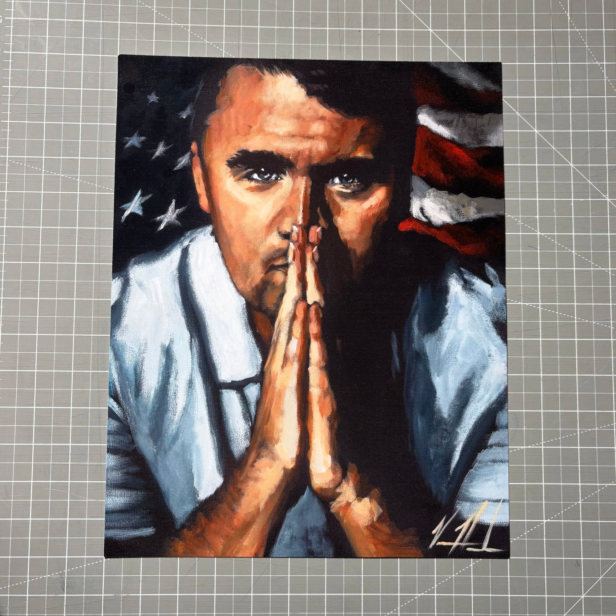 Charlie Kirk - A Patriot's Tribute (Clearance Print) Vanessa Horabuena